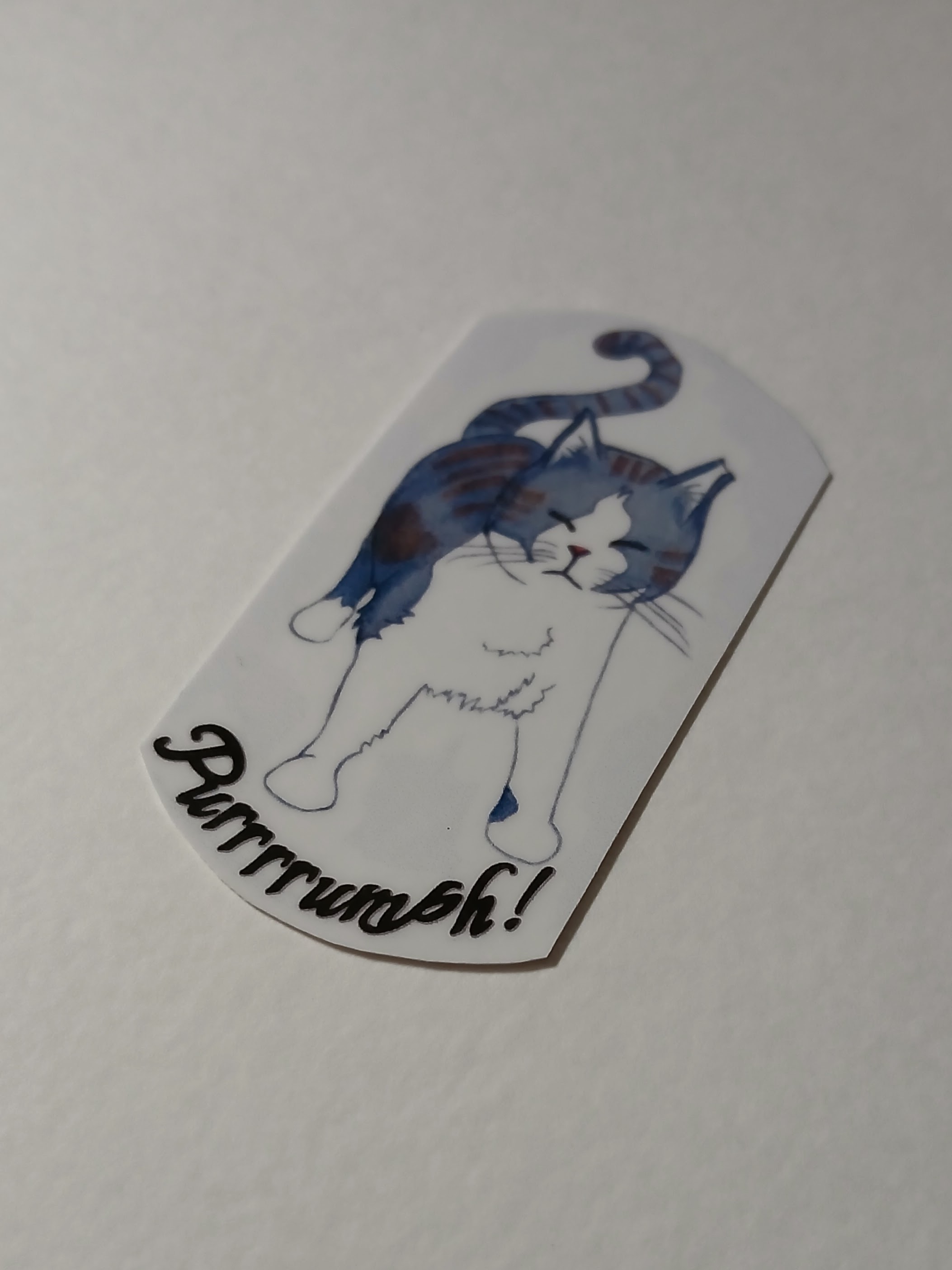 Purrumph! Sticker