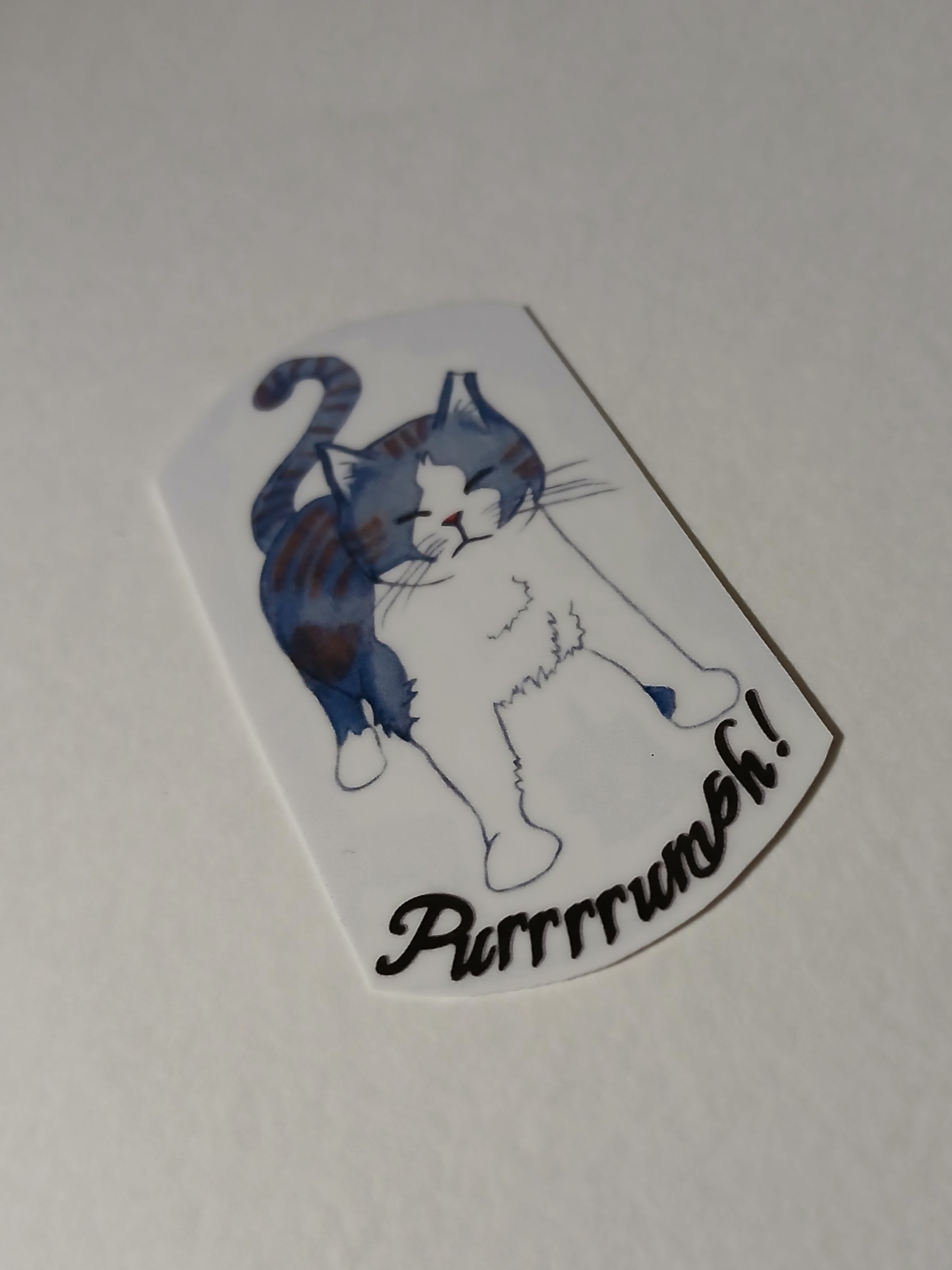 Purrumph! Sticker