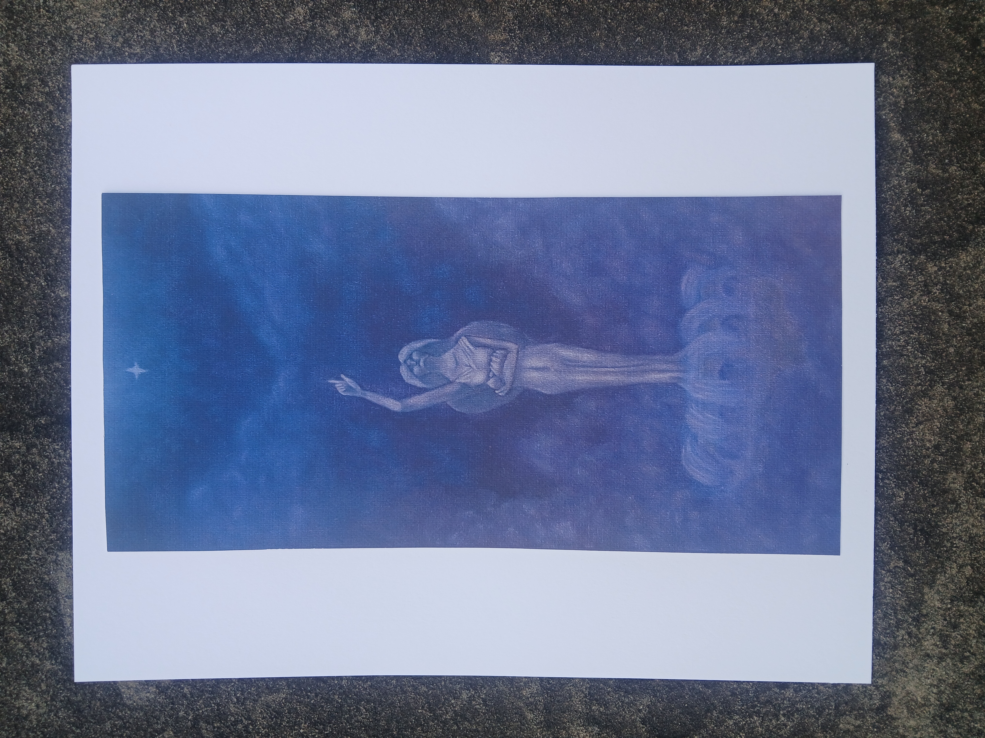 Embrace of the Mother Divine Print