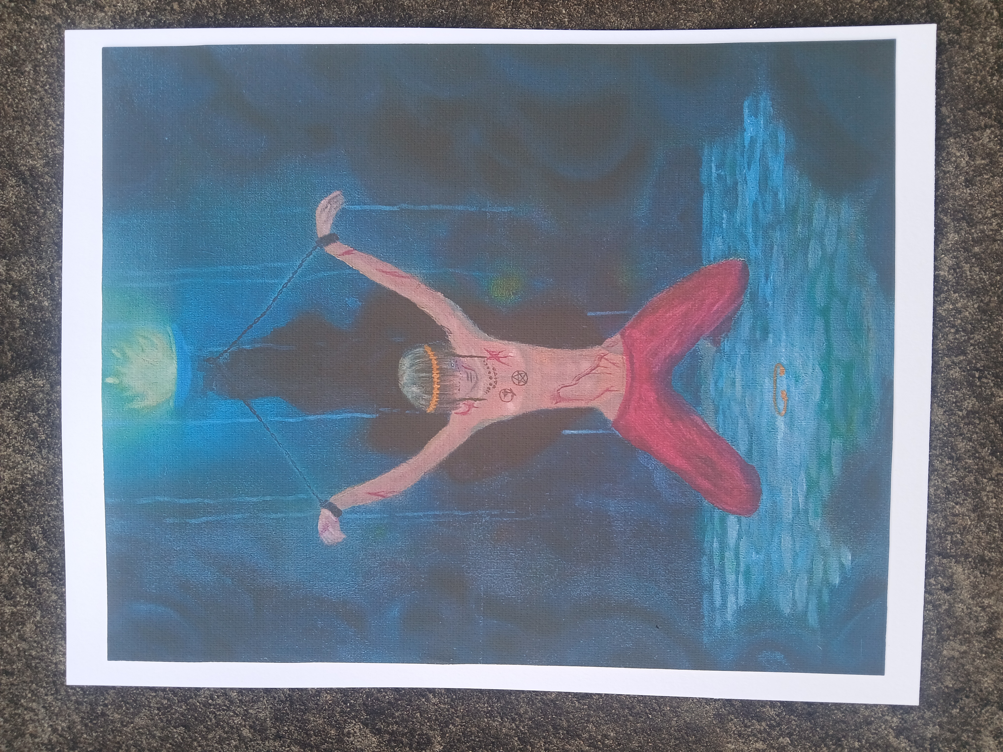 Crown of the Cursed Divine Print