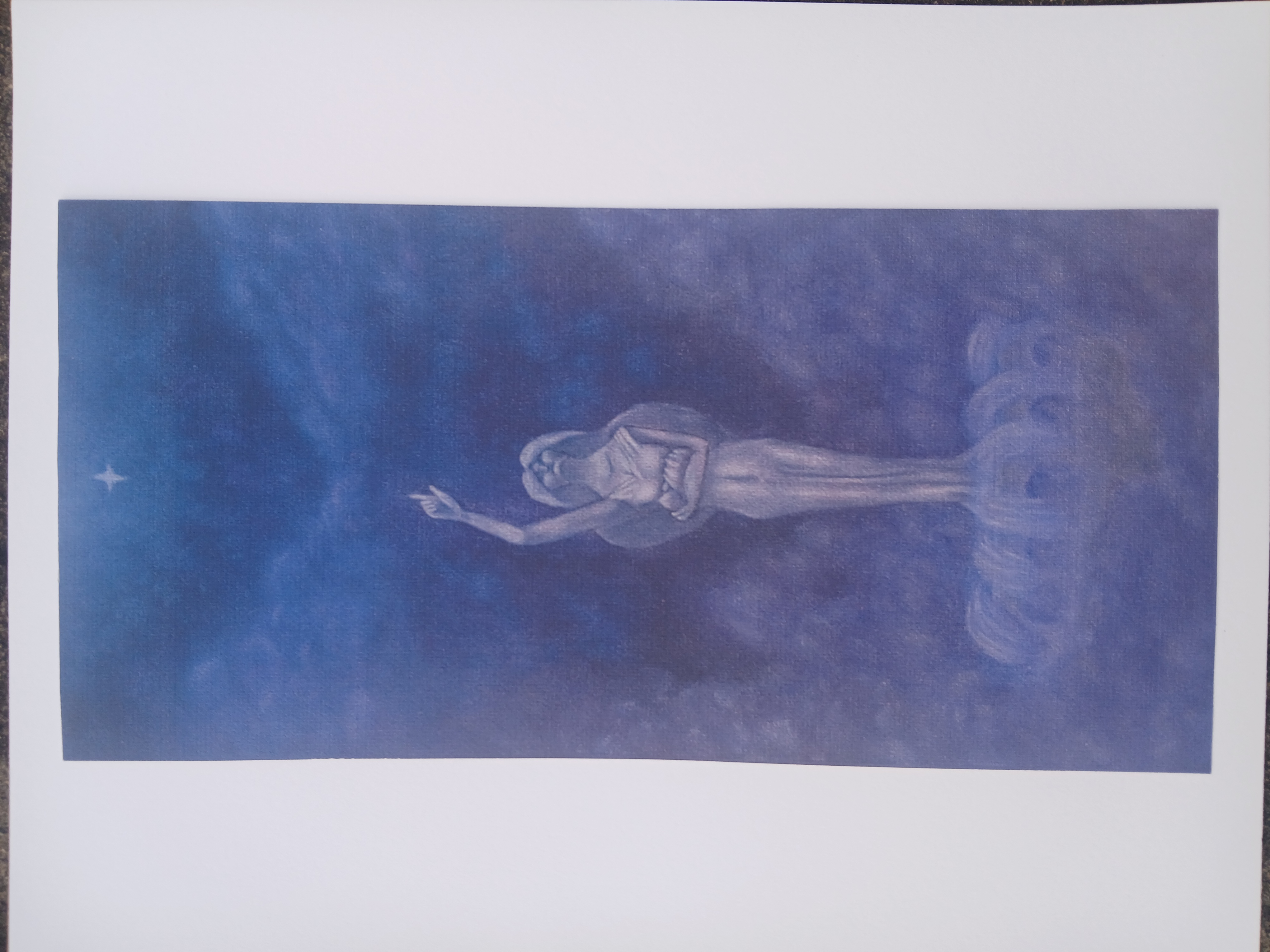 Embrace of the Mother Divine Print