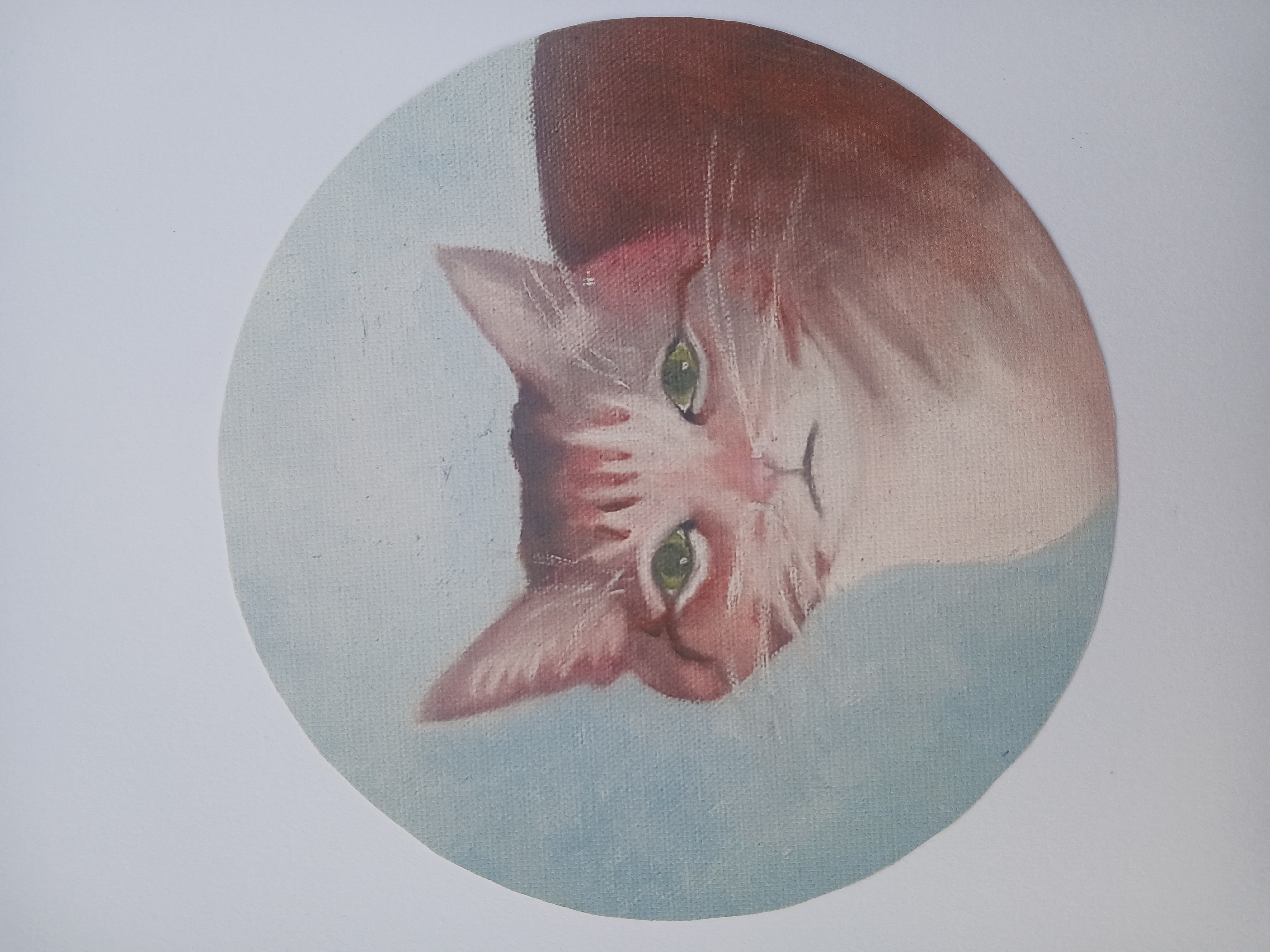 Peaking Kitty Loki Print