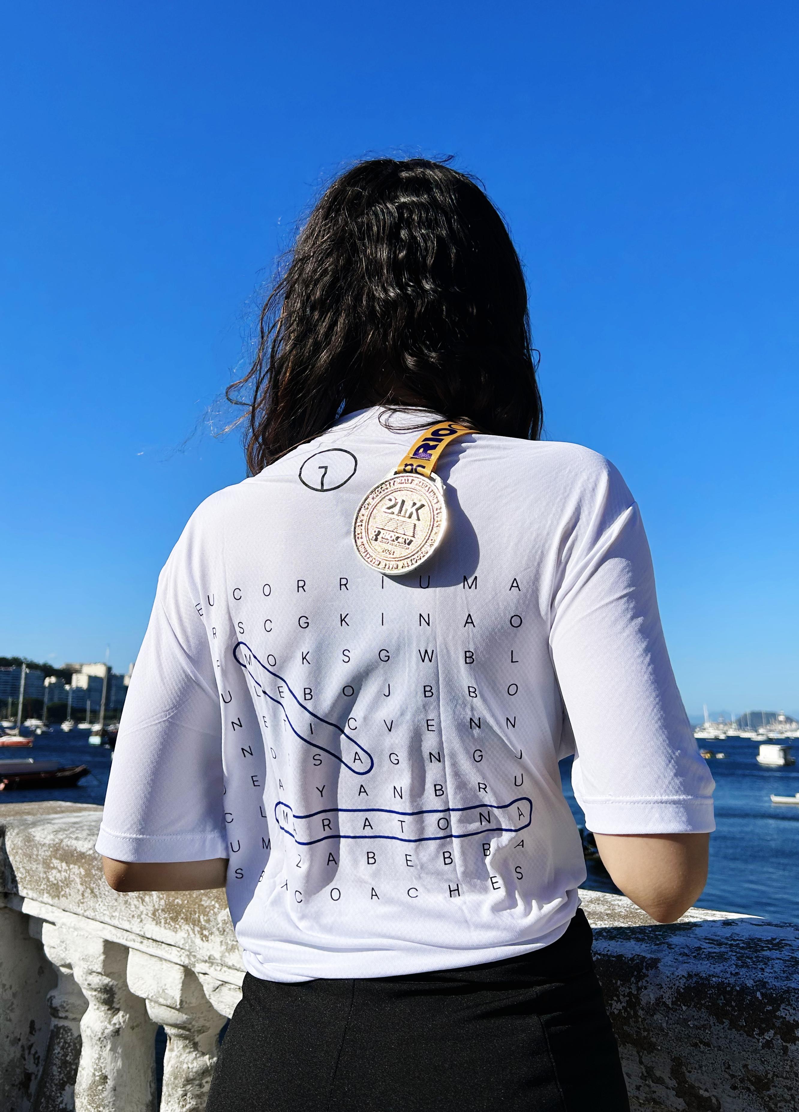 Eu corri uma meia maratona 