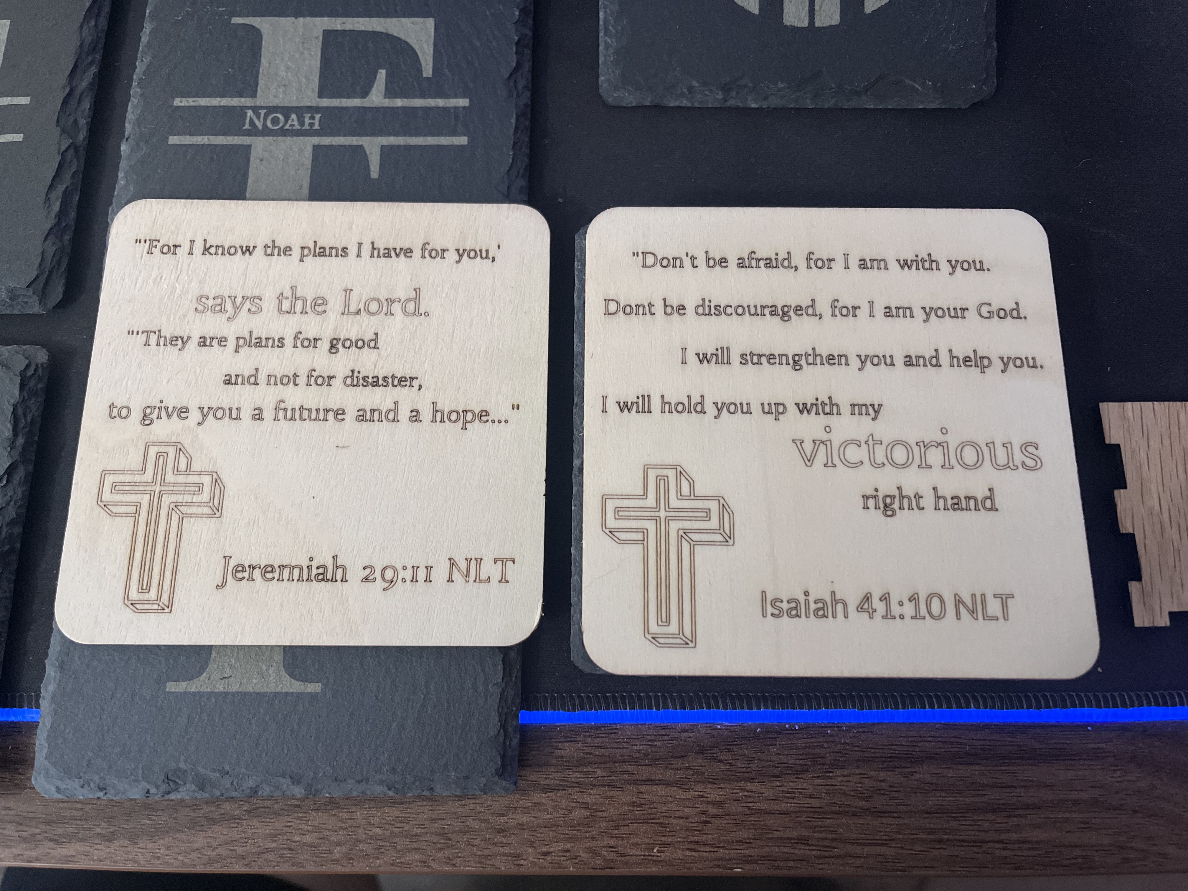 Wooden Engraved Coasters