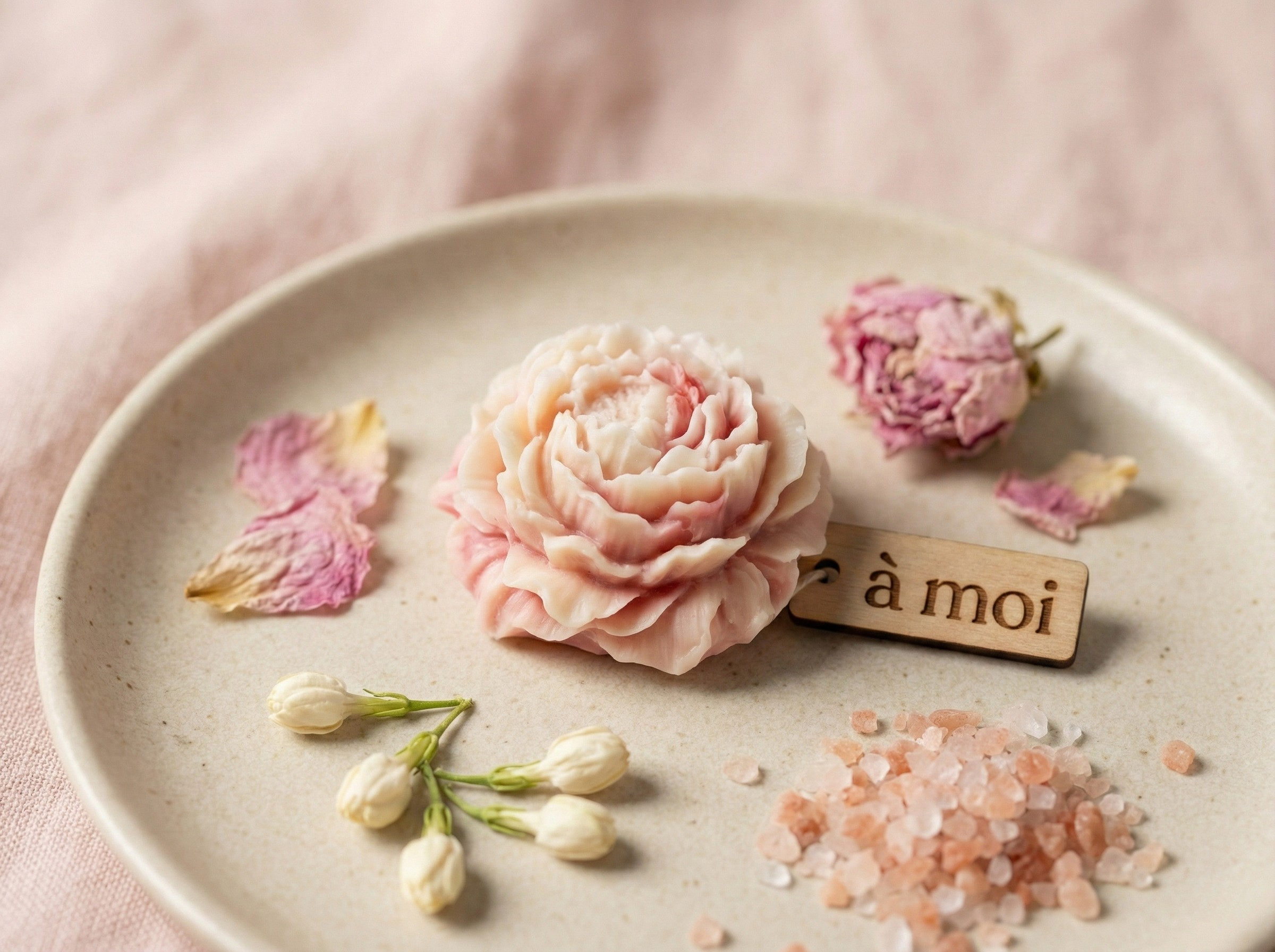 Mini Floral Soap Collection — Set of 6