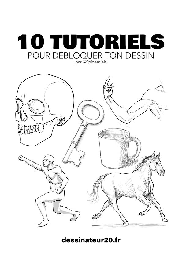 10 tutoriels pour te débloquer en dessin