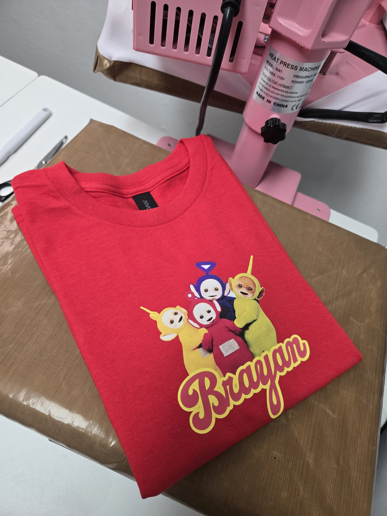 Custom Teletubbies T-shirt