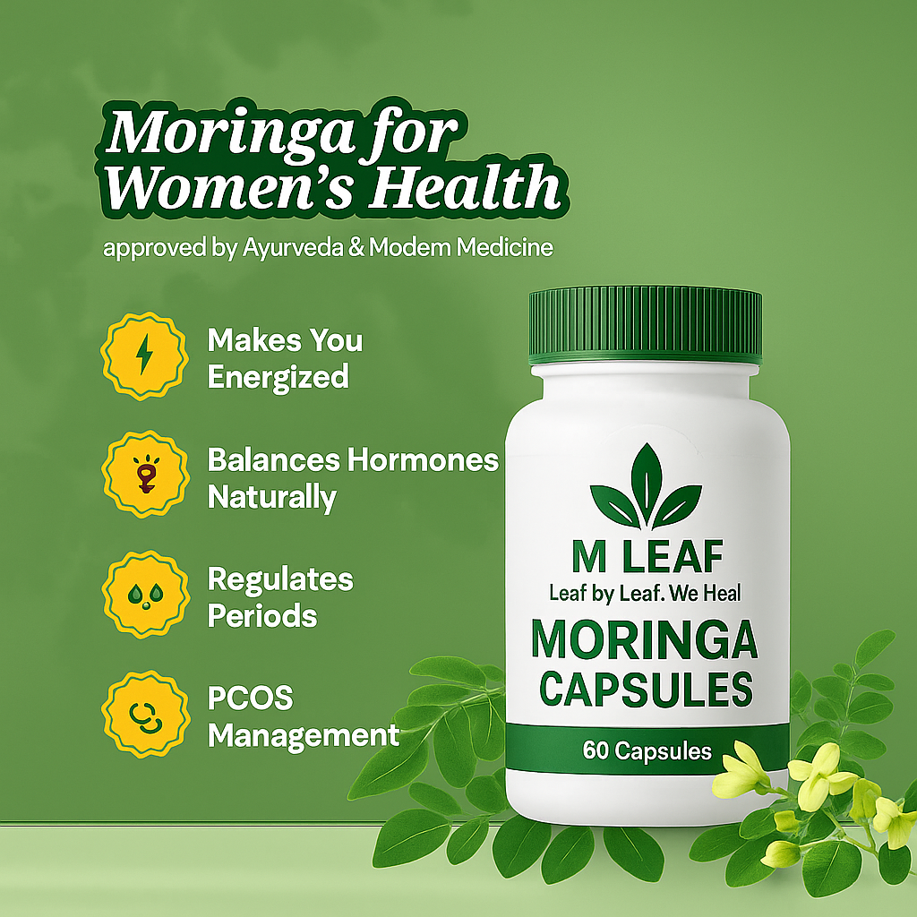 M Leaf Moringa Capsules – Wellness Formula