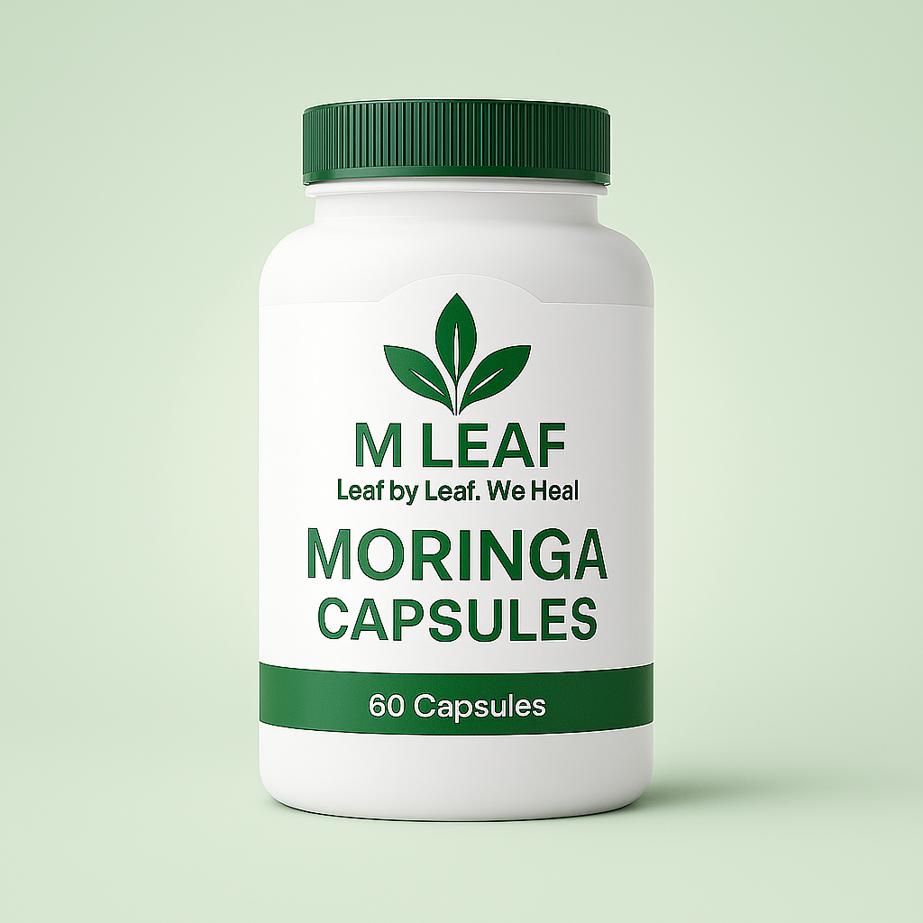 M Leaf Moringa Capsules wellness supplement