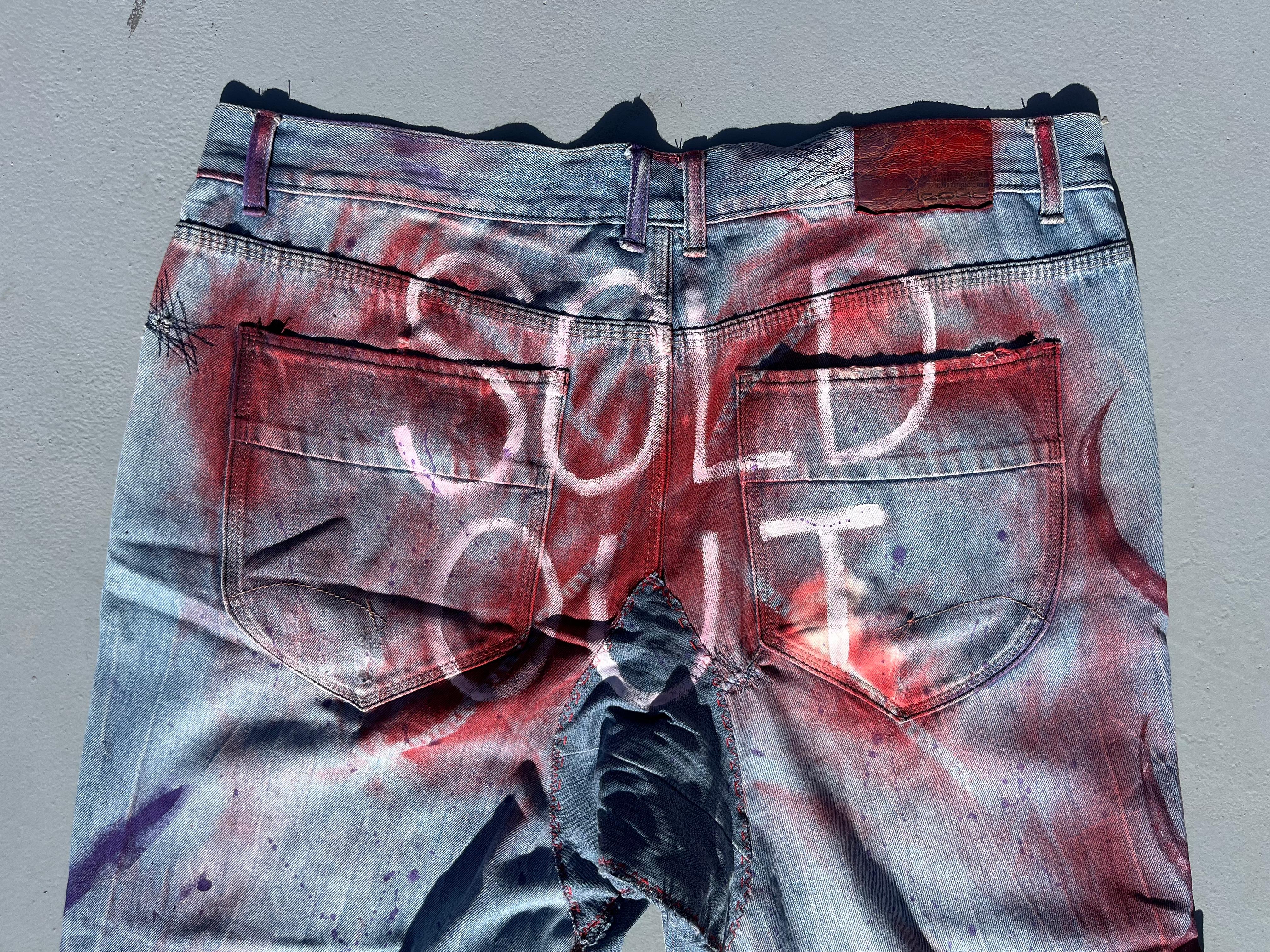 Pant Destroyed Upcycling