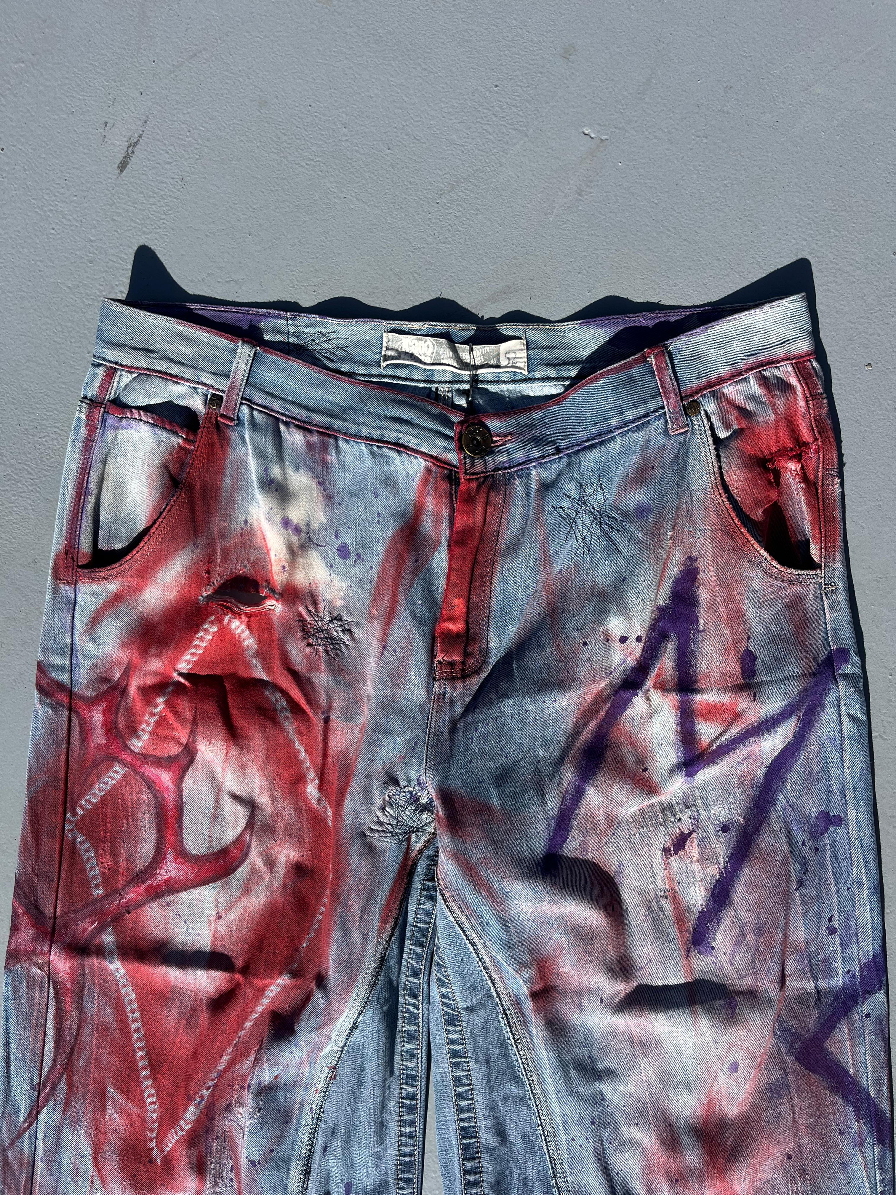 Pant Destroyed Upcycling