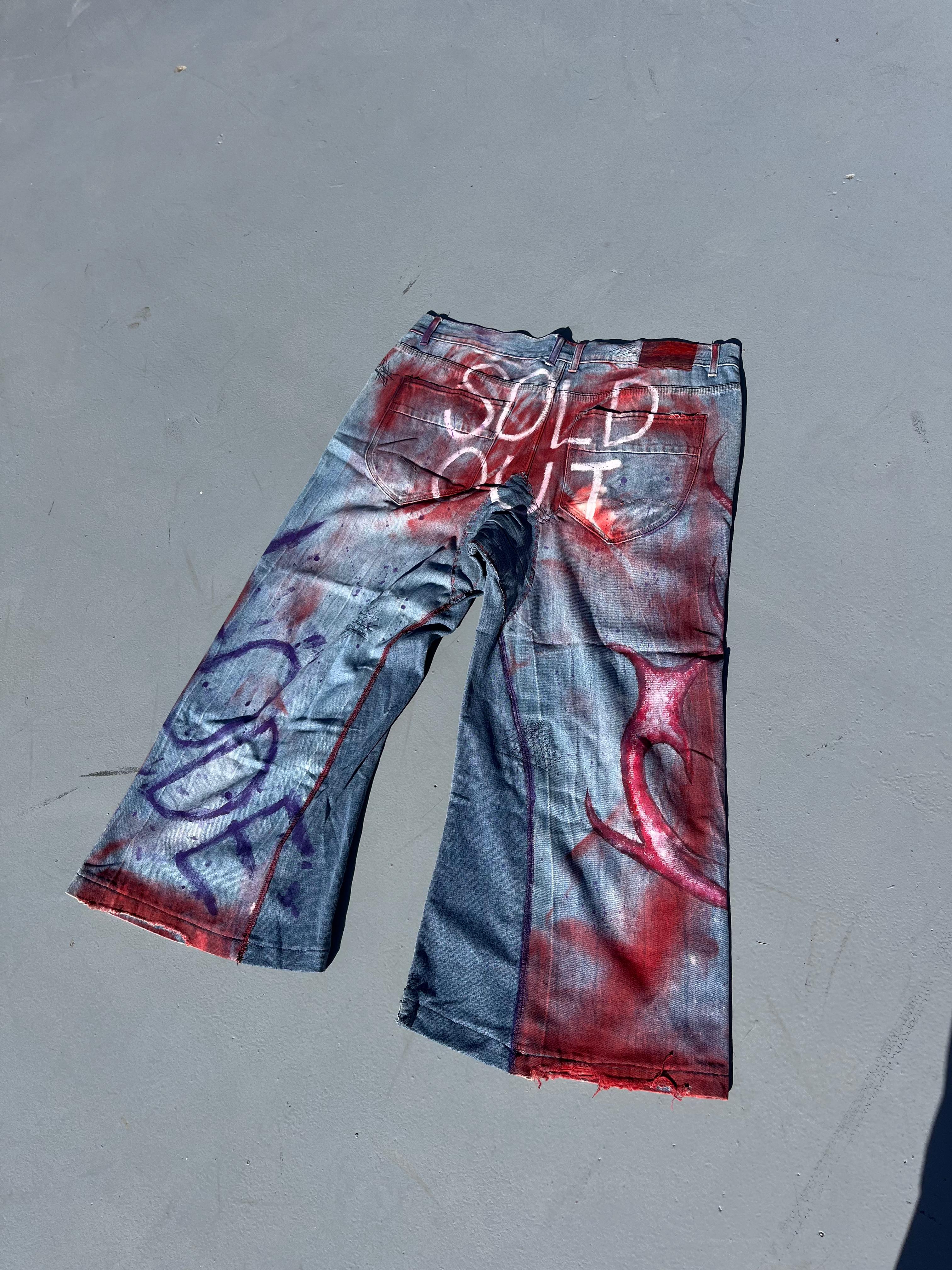 Pant Destroyed Upcycling