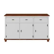 Buffet 3 portas e 3 gavetas Branco Vintage