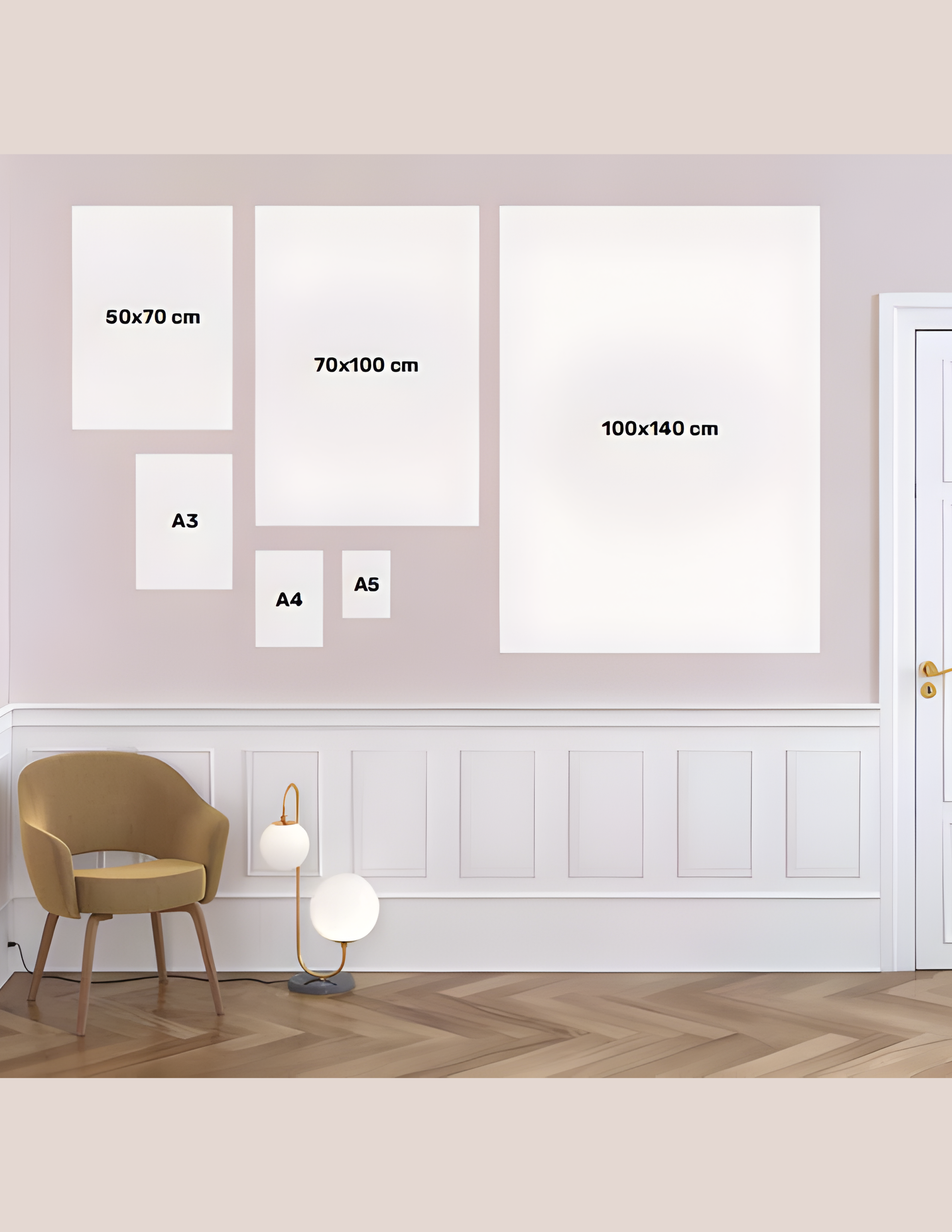 Watch Me Blossom, eye flower matte print