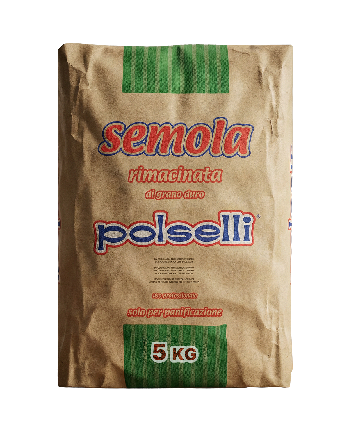 SEMOLA RIMACINATA              (Proteine: 13%  Indice di Giallo: 22)