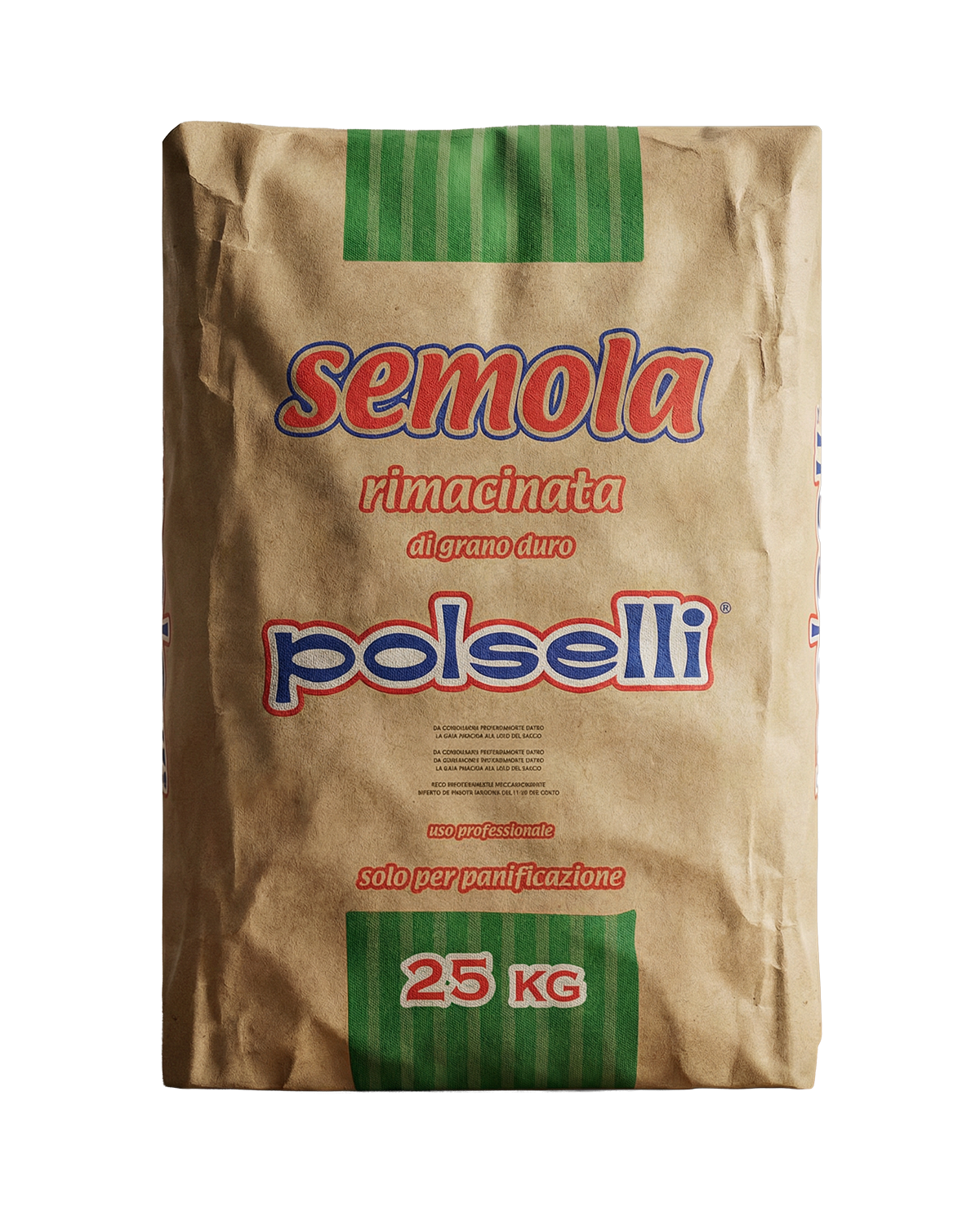 SEMOLA RIMACINATA (Proteine: 13% Indice di Giallo: 22)