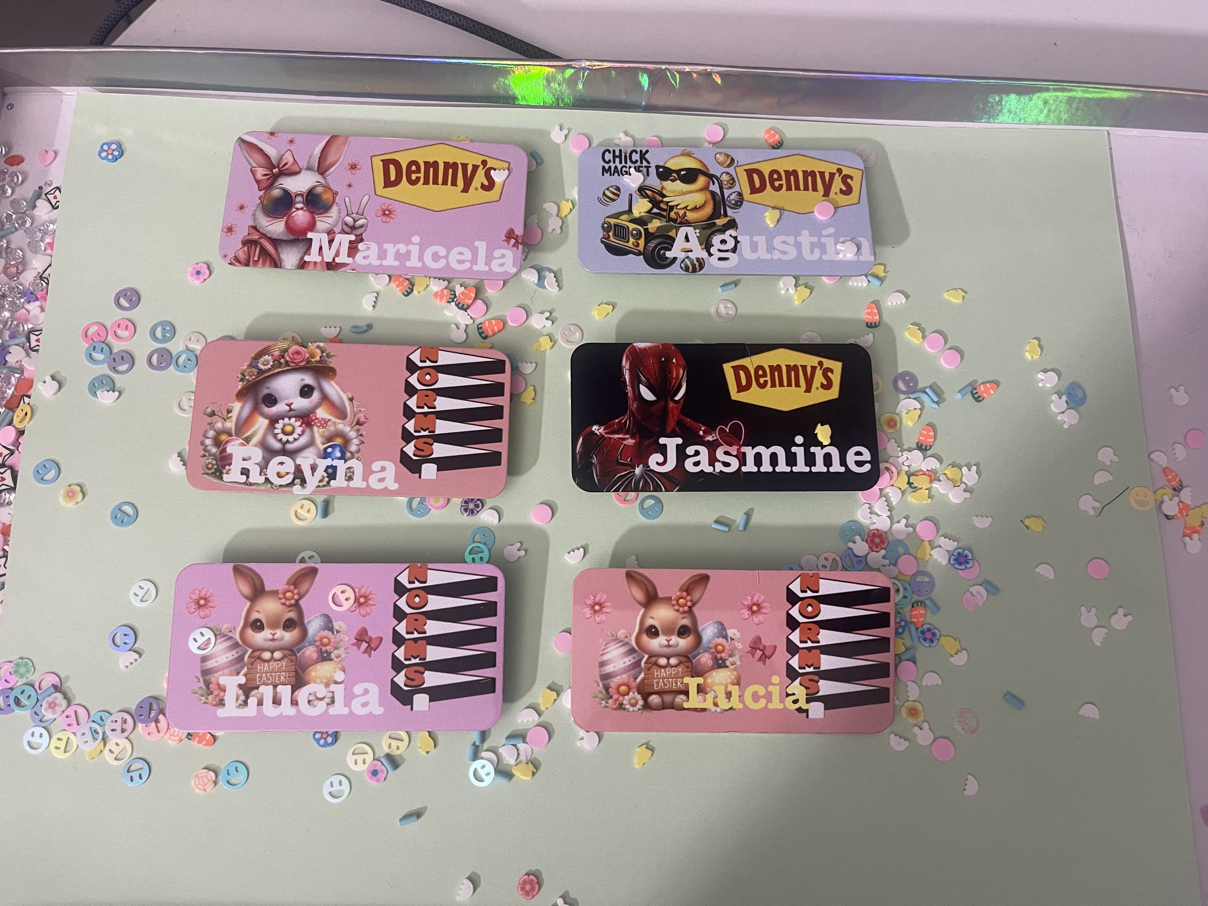 Personalized Nametags