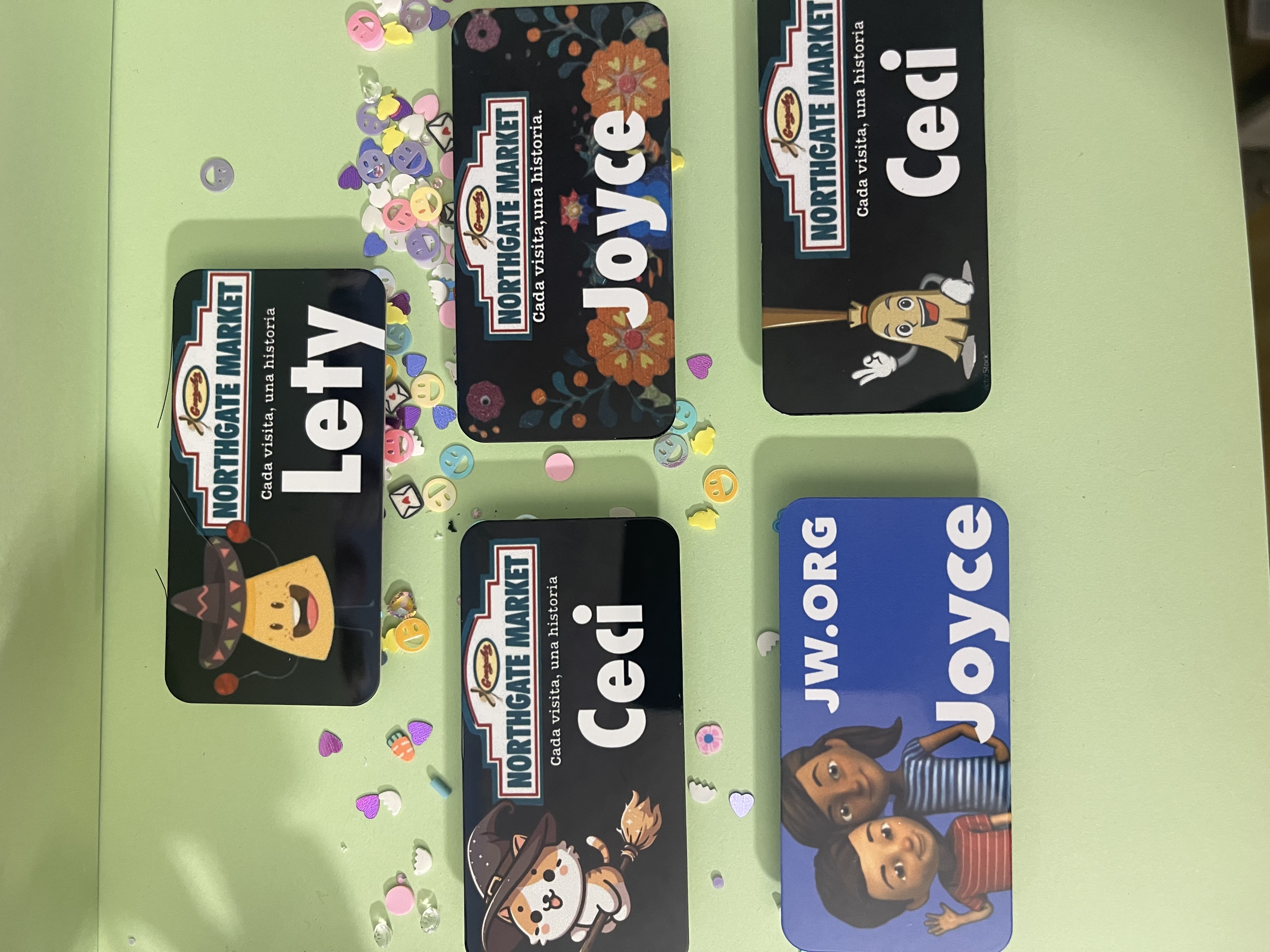 Personalized Nametags