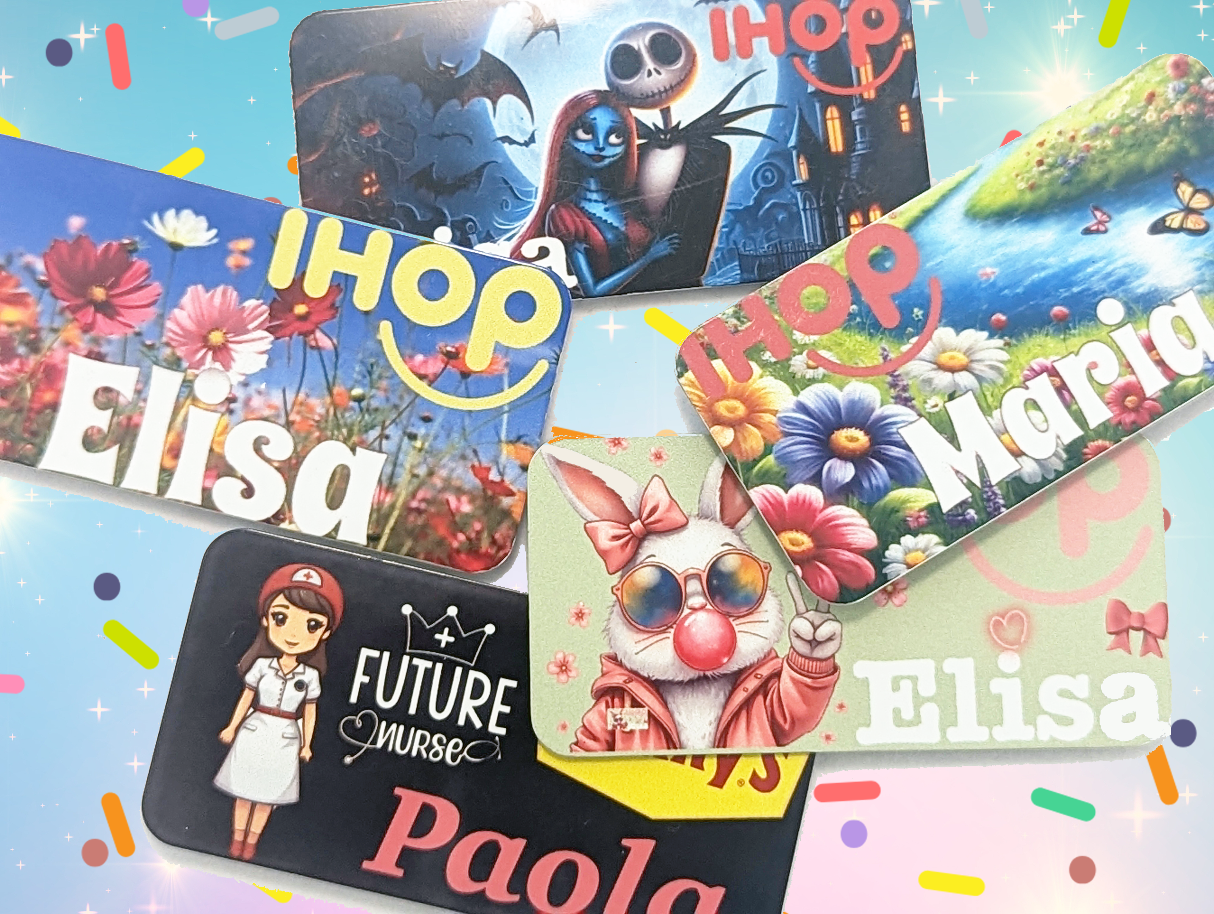 Personalized Nametags