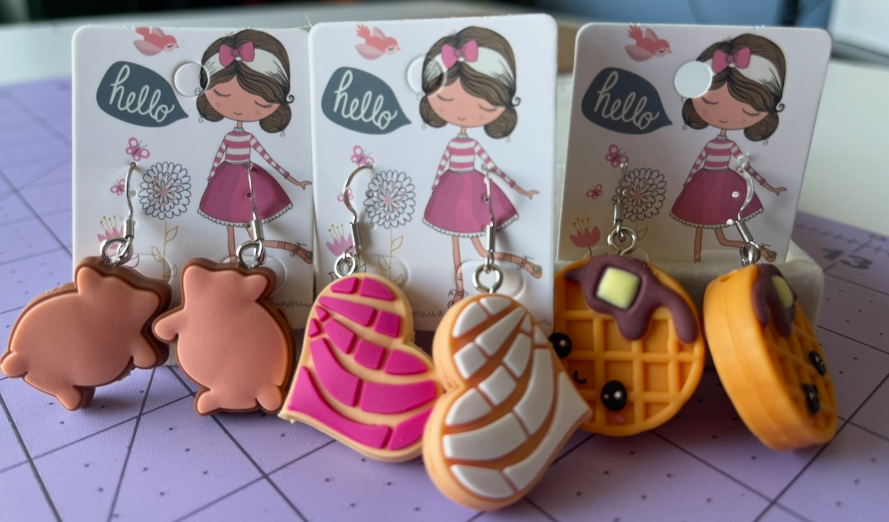 Cute Food-Themed Earrings