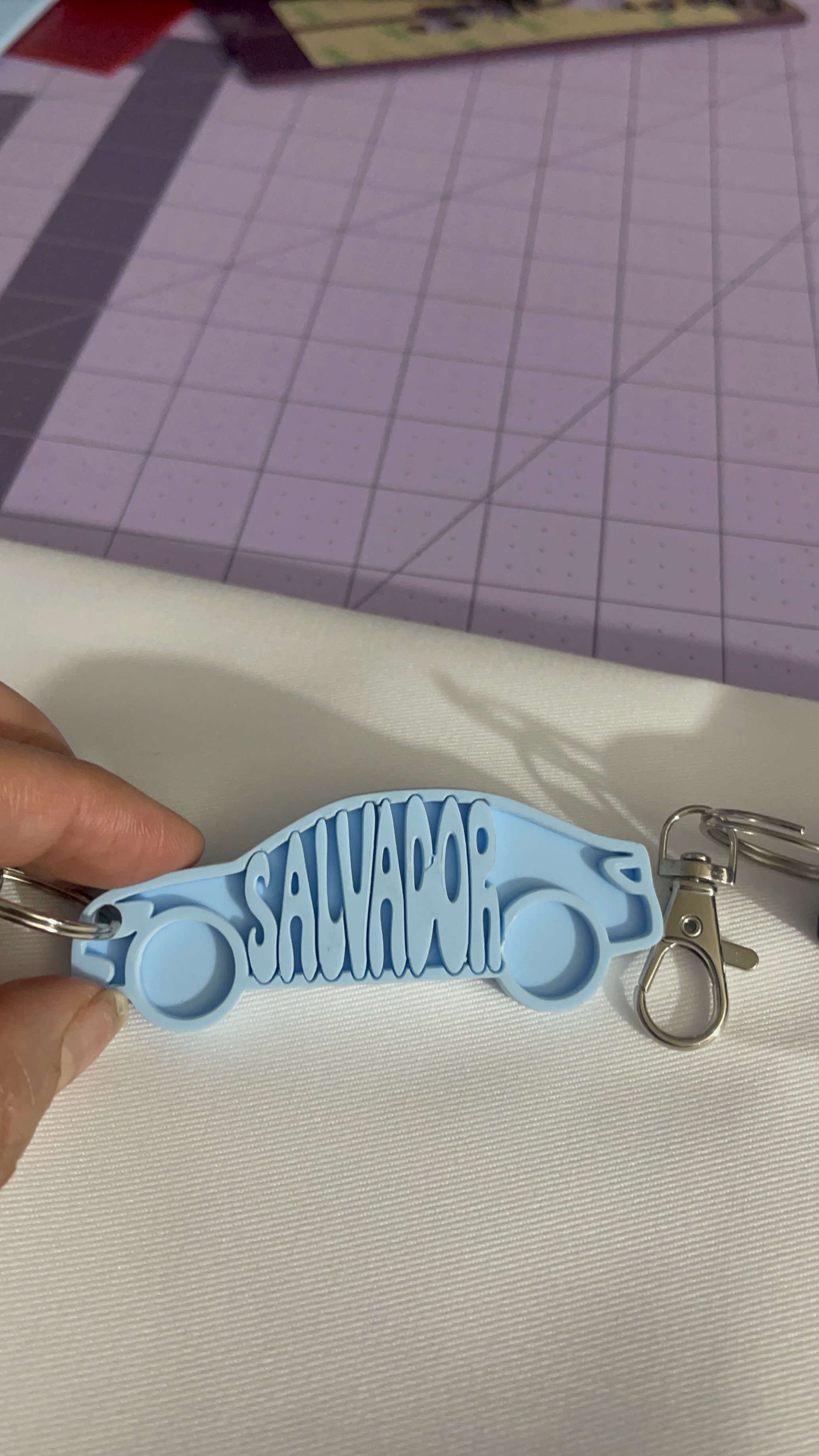 Personalized Acrylic Keychain