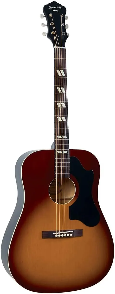 Recording King Dirty 30s Series 7 Dreadnought, Sunburst