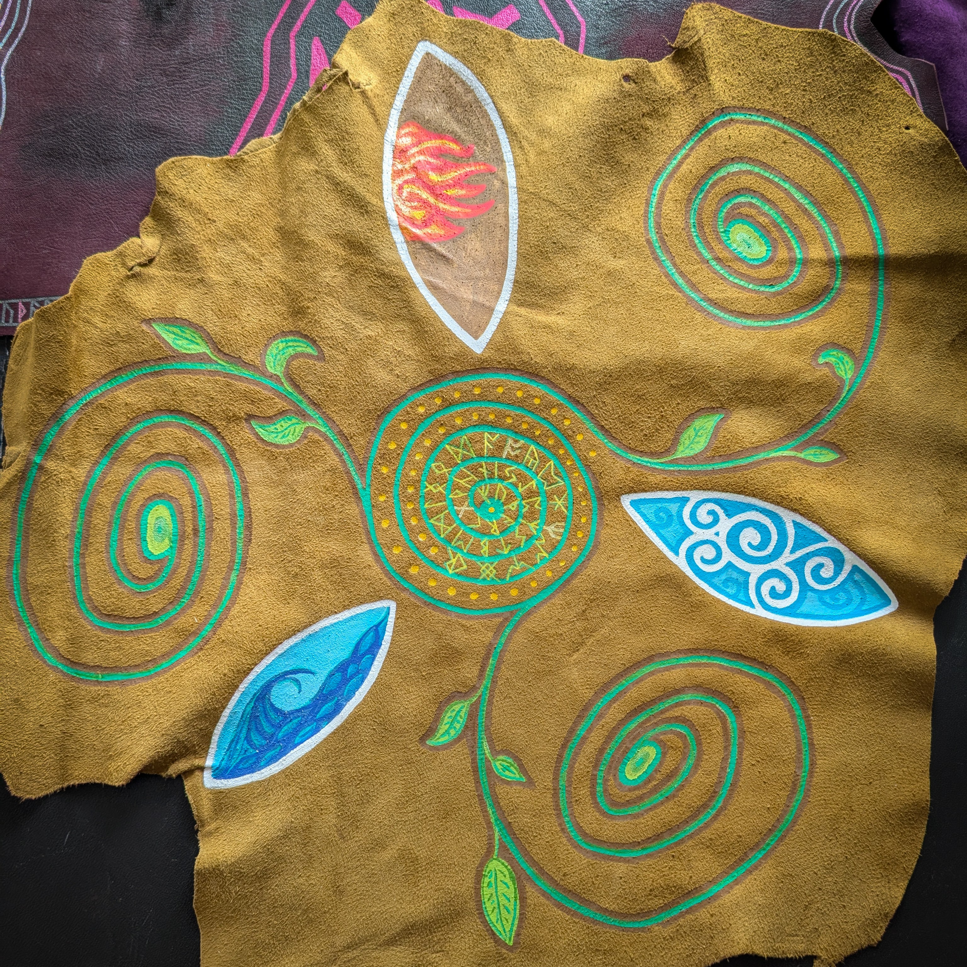 Spirals and Elements 