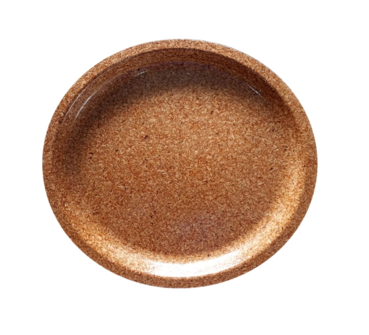 8 INCH ROUND RICE HUSK DINNER PLATE