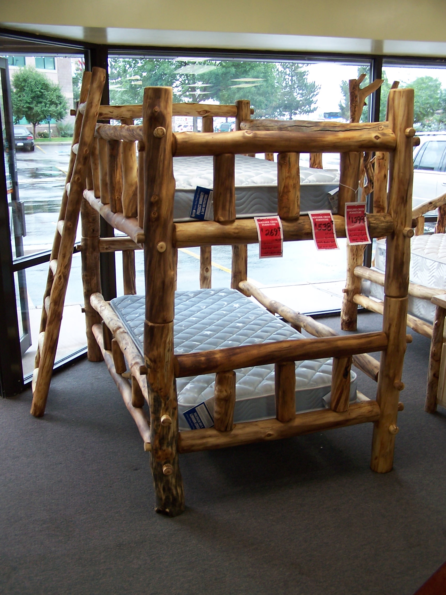 Aspen twin/twin bunk bed