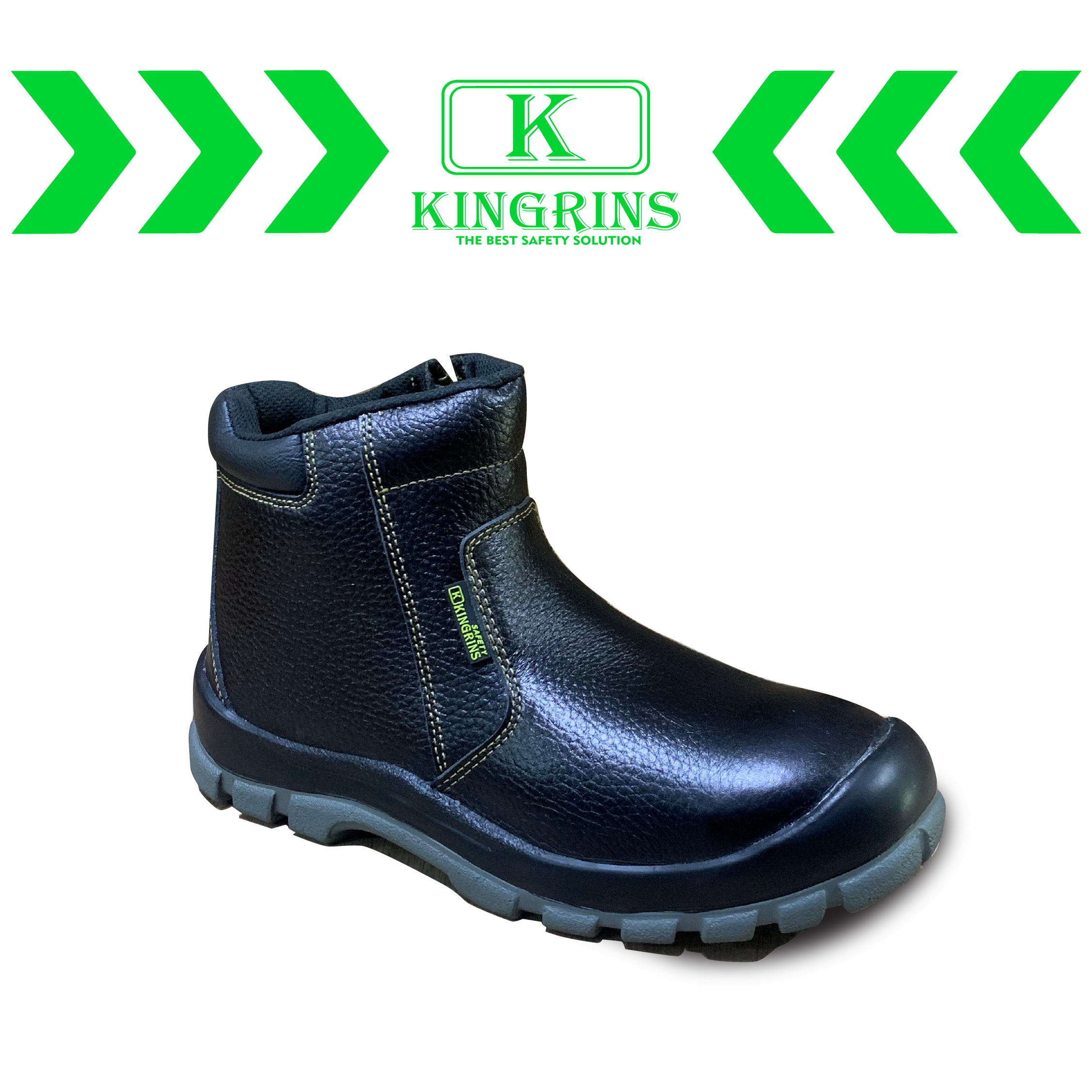 KINGRINS - RIRI RD Mid Cut with zipper safety shoes
