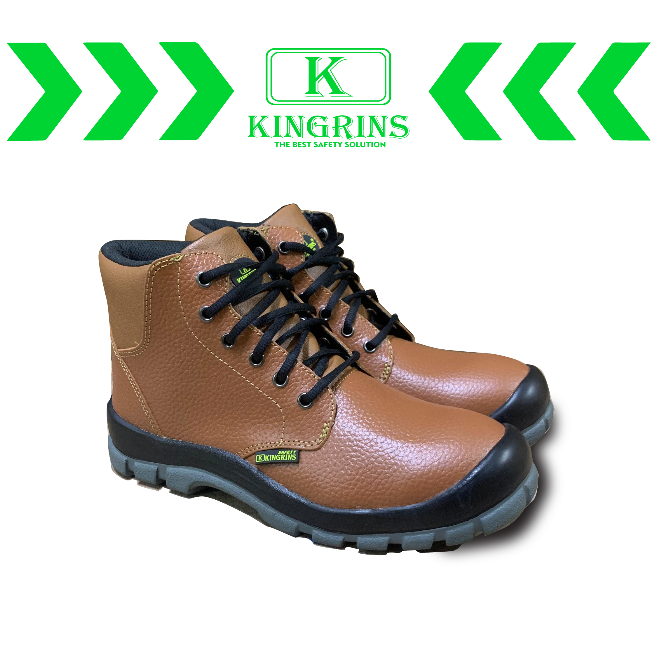 KINGRINS - YORIN C Mid Cut with lace safety shoes
