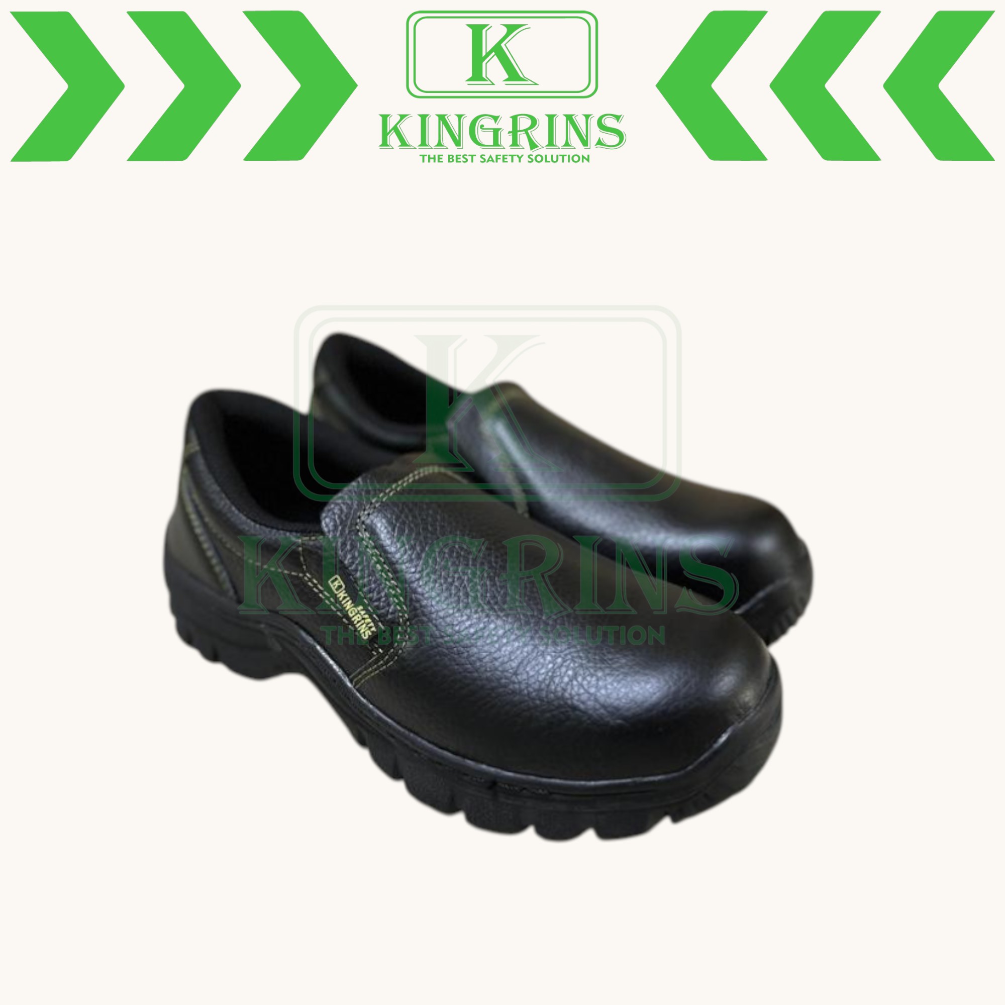 KINGRINS - Sepatu Safety Kingrins Alzhea RB - Sepatu Safety Pendek Slip On 