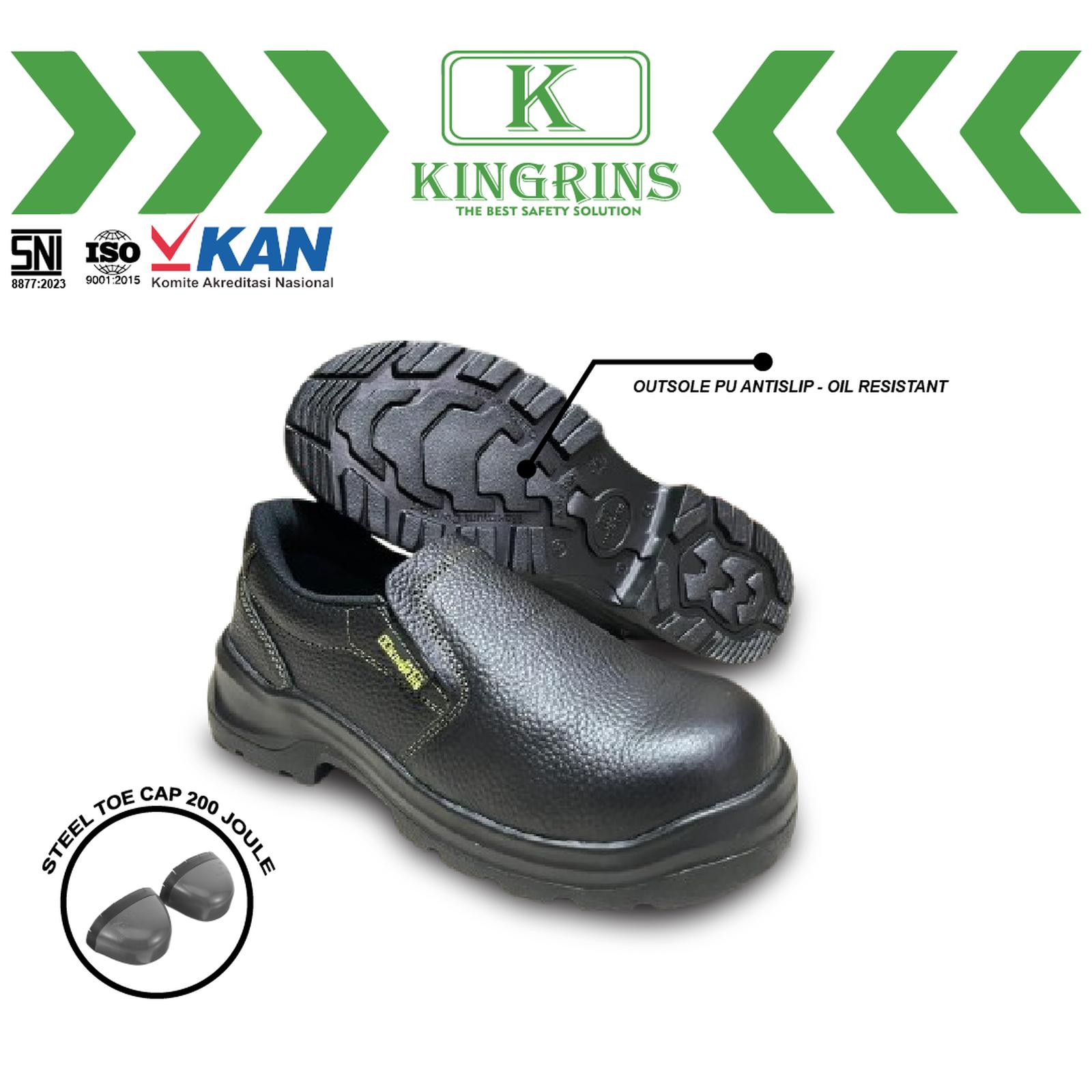 KINGRINS - Alzhea Low Cut slip on safety shoes