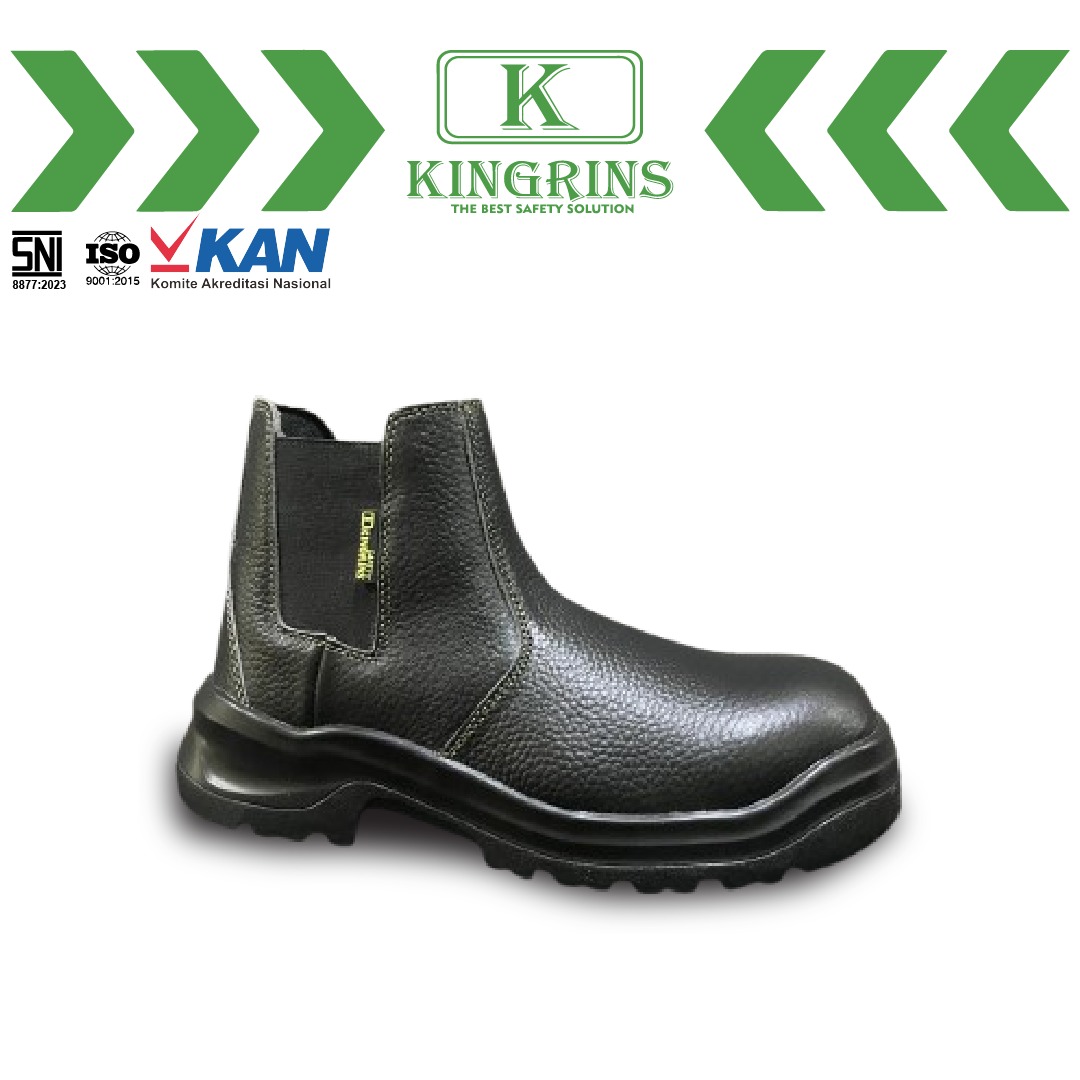 KINGRINS - PAZE Mid Cut with elastic side safety shoes