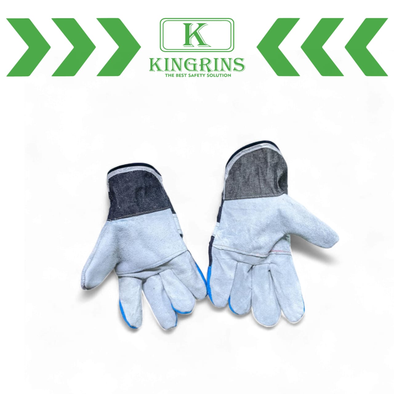 KINGRINS - Sarung Tangan Las Fitter Kombinasi / Sarung Tangan Las Kombinsi