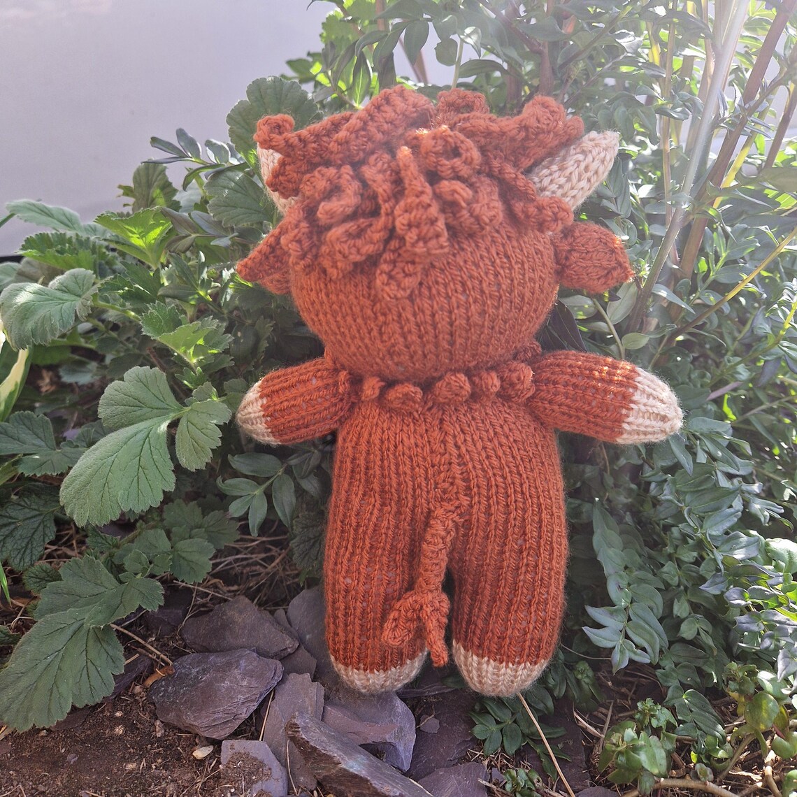 Harry the Heeland Coo Knitting Pattern | Highland Cow Plush Toy PDF | DIY Knitted Cow Pattern
