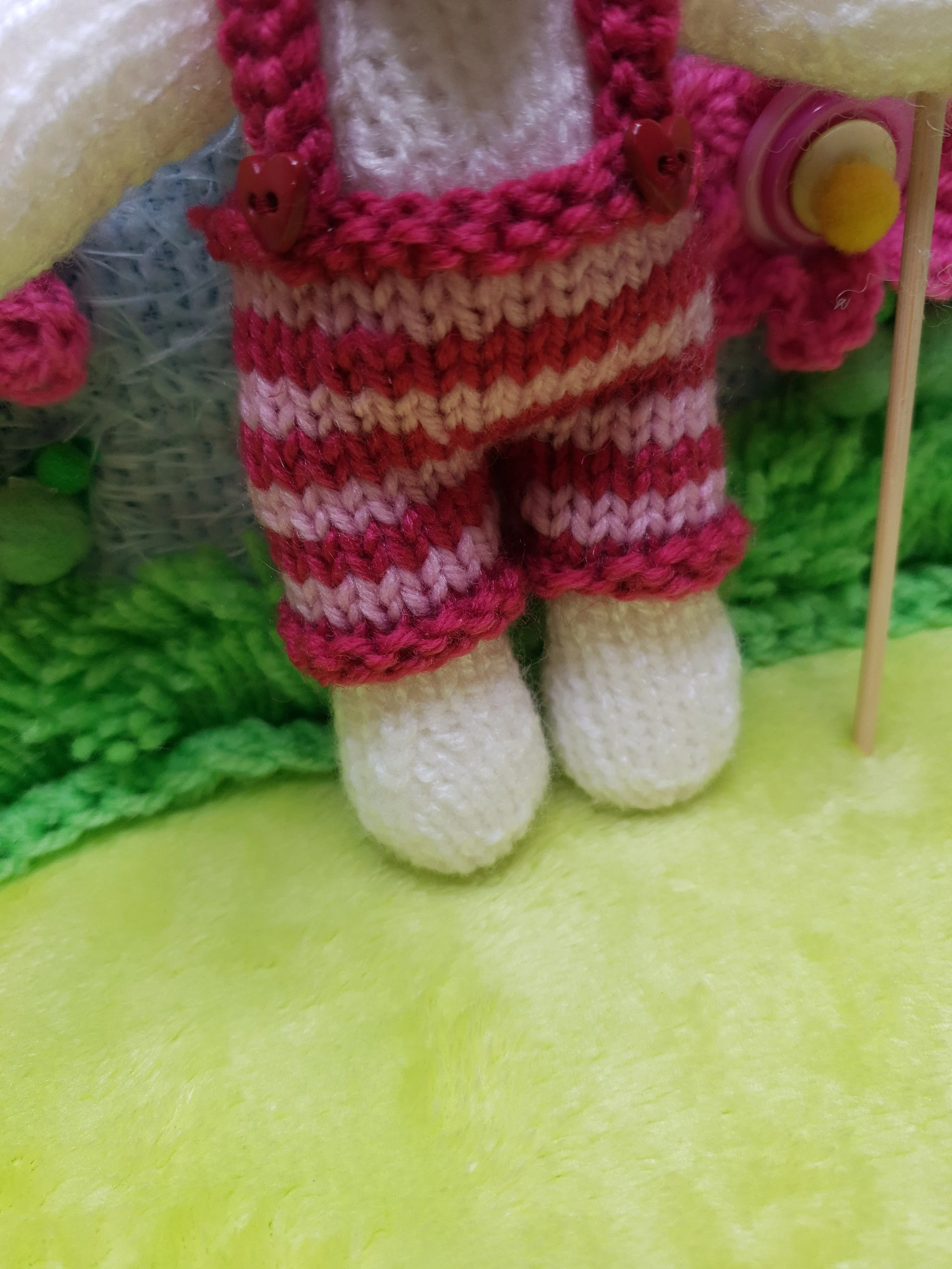 Valentine Bear Knitting Pattern – Cute DIY Teddy, Handmade Gift, Soft Toy Plushie, Digital PDF Tutorial