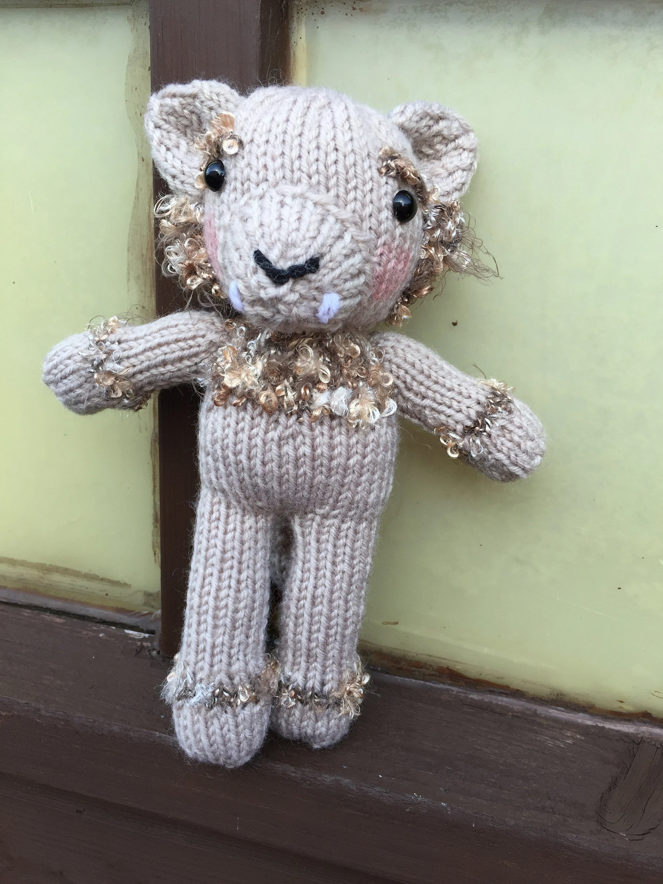 Walter Werewolf Knitting Pattern – Flat-Knit Werewolf Toy PDF, Easy Cute Plush