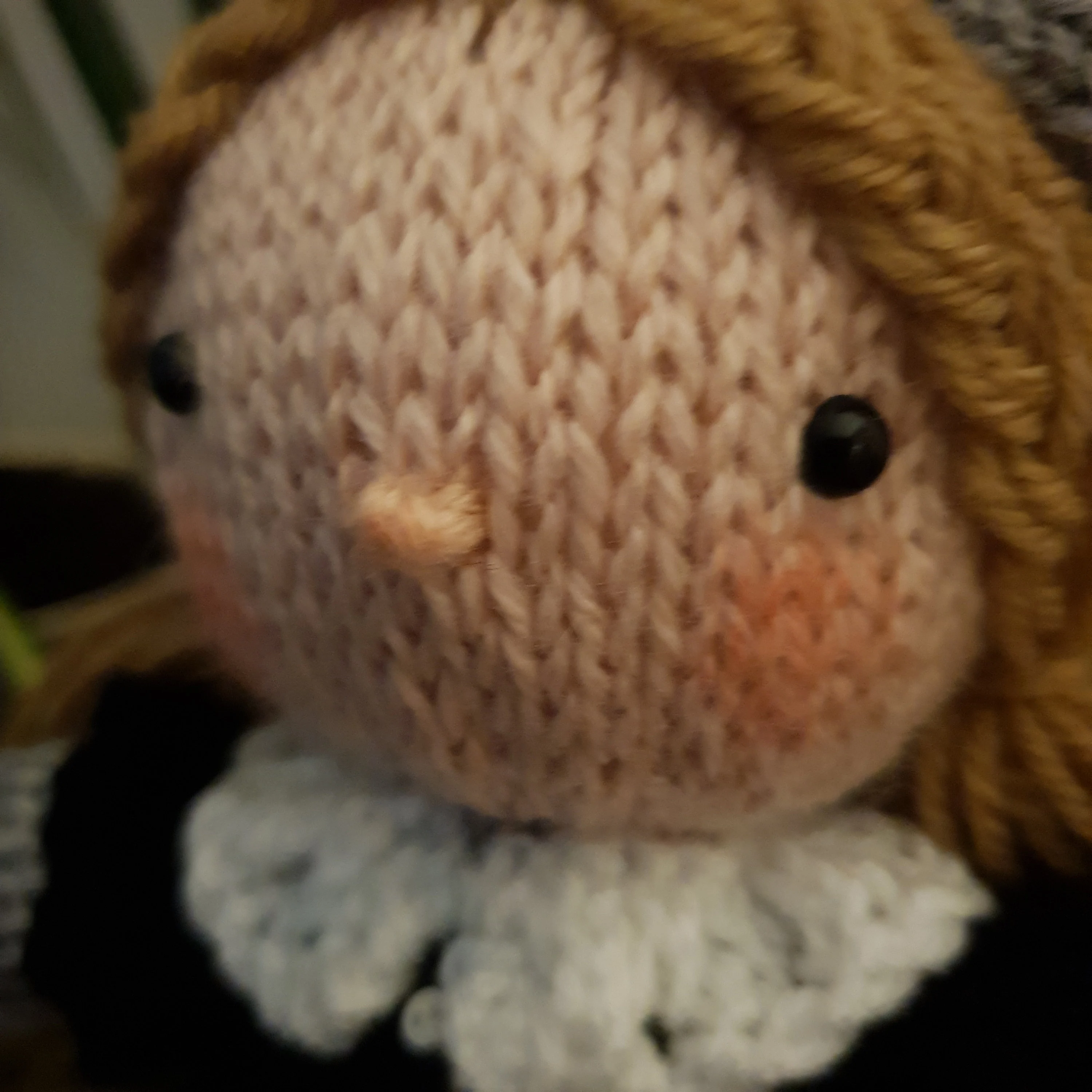 Gothic Lolita Doll Knitted Pattern – Flat‑Knit Gothic Doll PDF, beginner Friendly