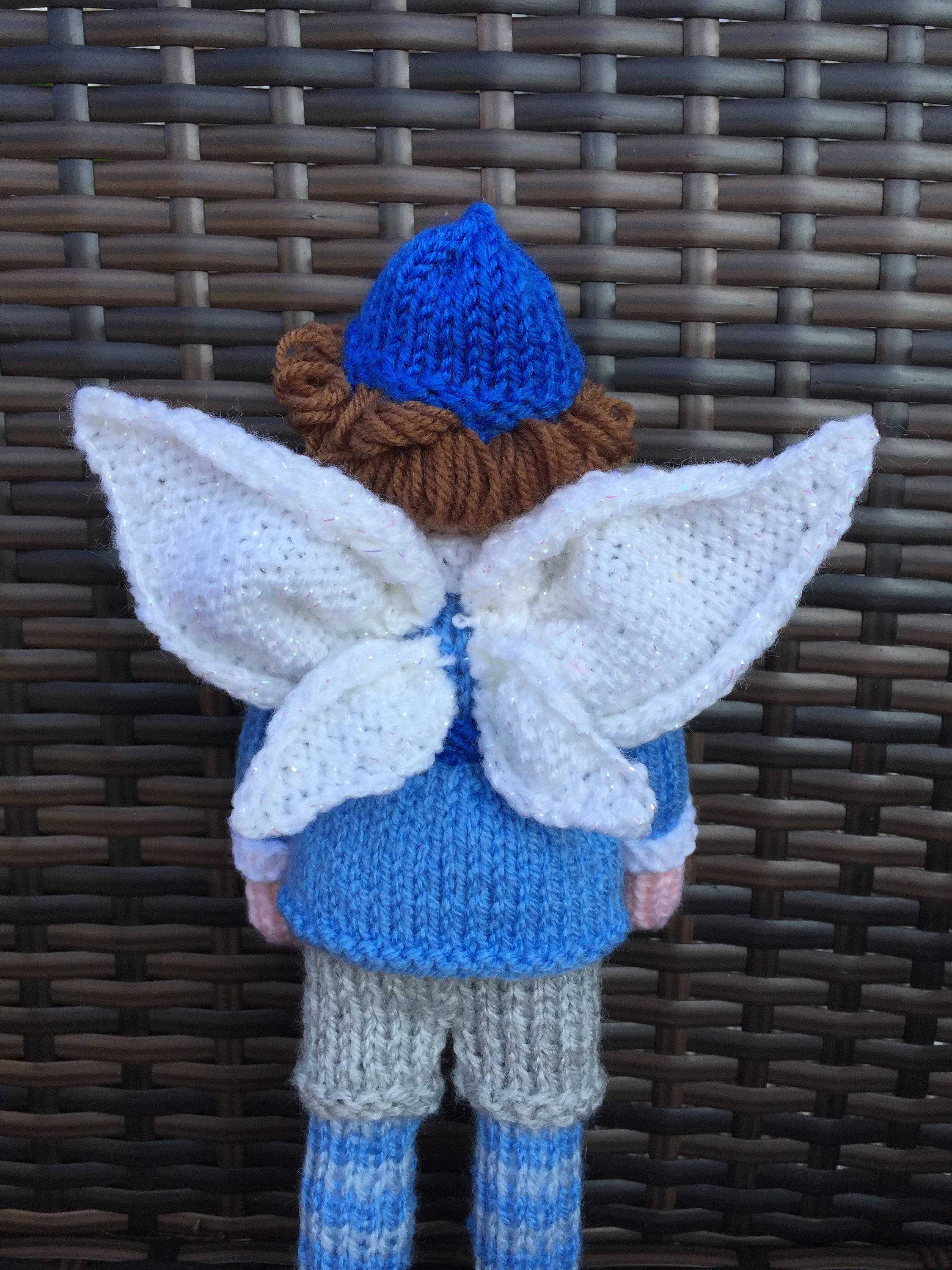 Boy Elf Doll Knitting Pattern – Flat-Knit Elf Doll PDF, Beginner-Friendly Plush