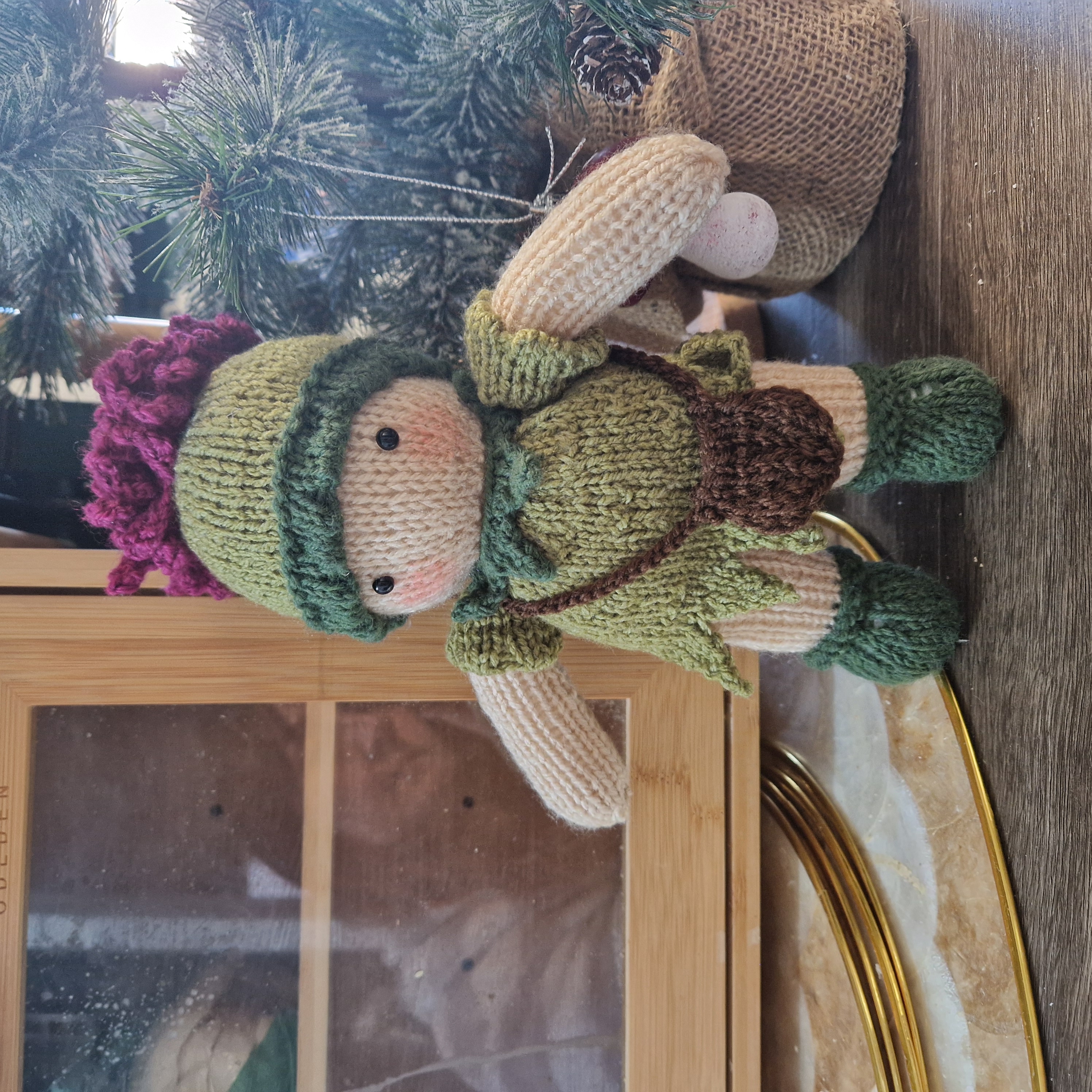 Thistle Doll Knitting Pattern PDF – Scottish Inspired Folk Art Doll