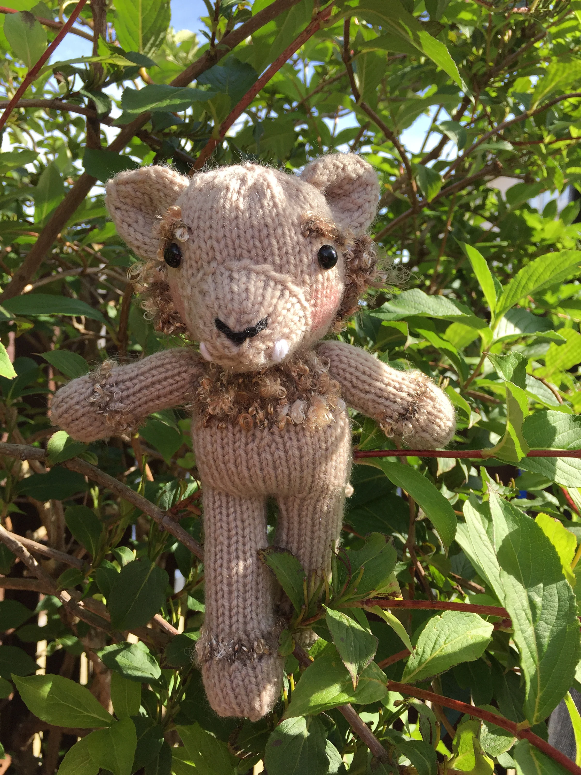 Walter Werewolf Knitting Pattern – Flat-Knit Werewolf Toy PDF, Easy Cute Plush