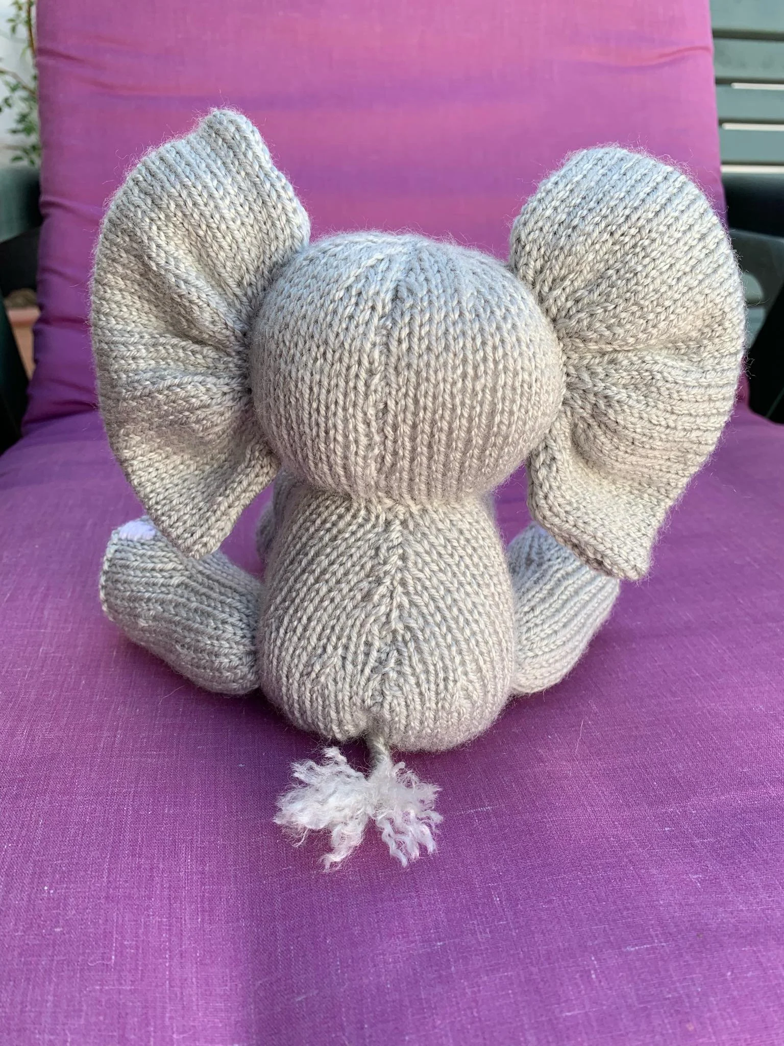 Nellaphant Knitting Pattern – Cute DIY Elephant Plush, Soft Toy, Handmade Gift, Digital PDF Tutorial