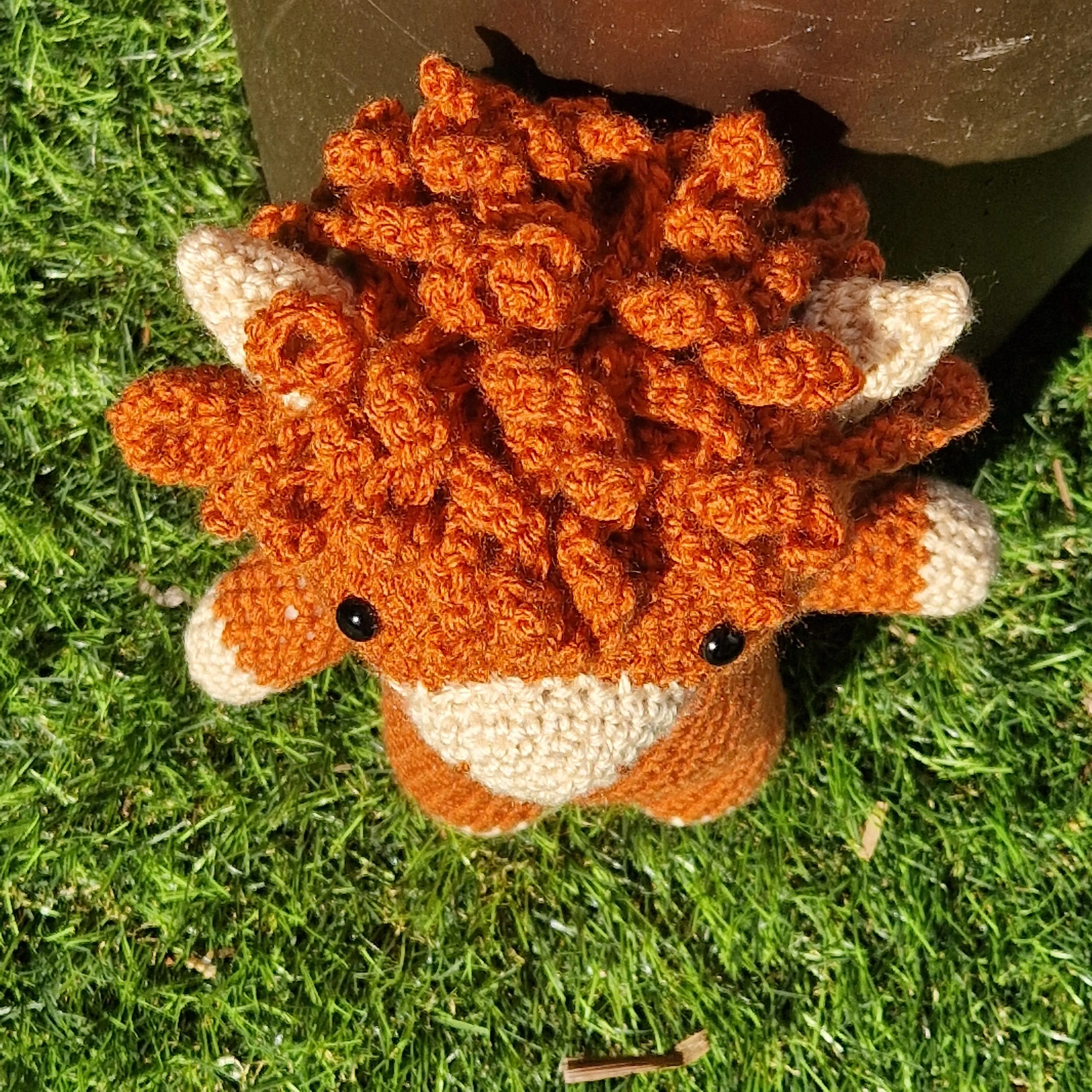 Harry the Heeland Coo Crochet Pattern | Highland Cow Plush Toy PDF | DIY Crochet Cow Pattern