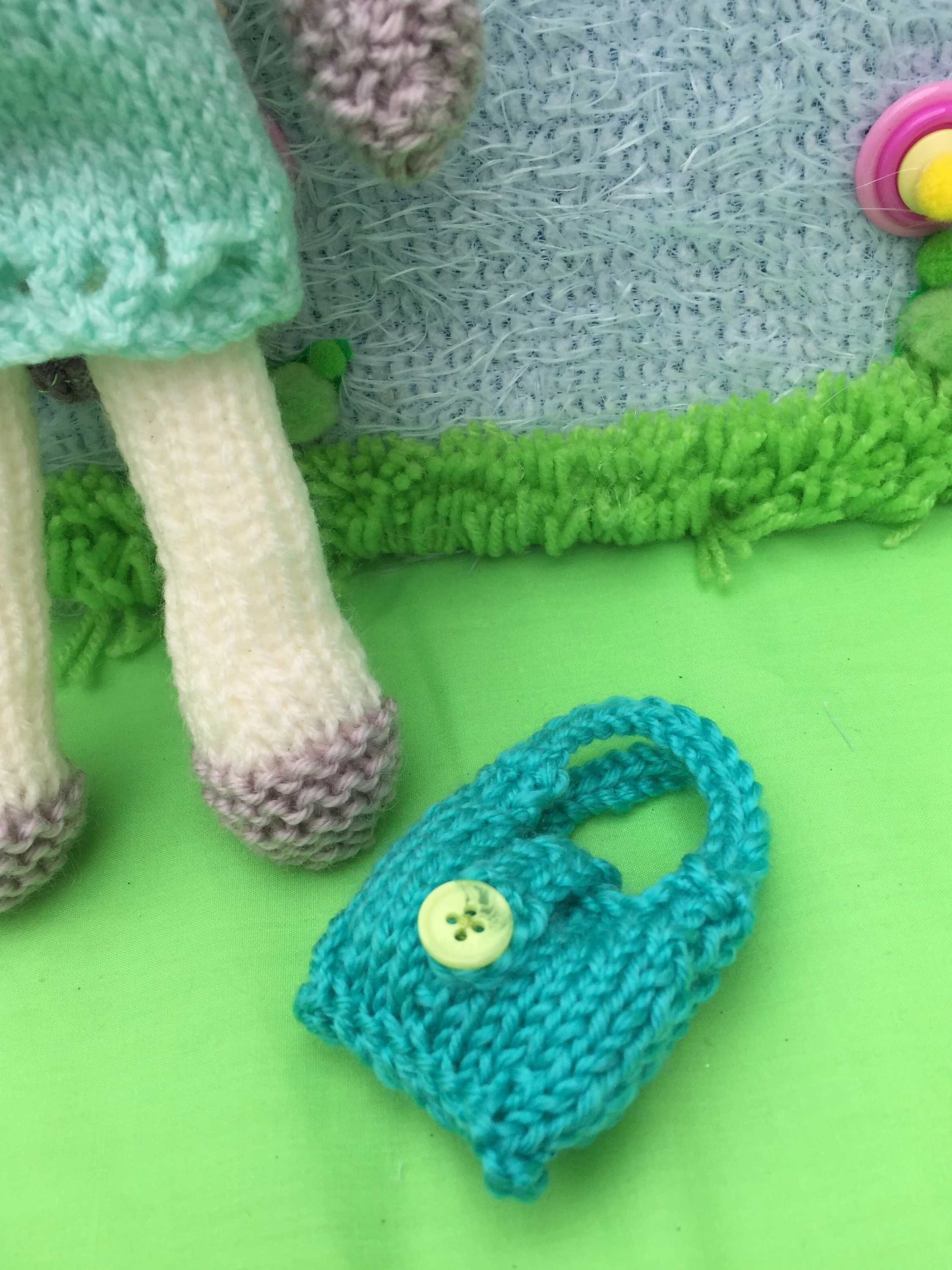 Sparkle the Unicorn Outfit Only – Summer Dress & Shoes Knitting Pattern PDF