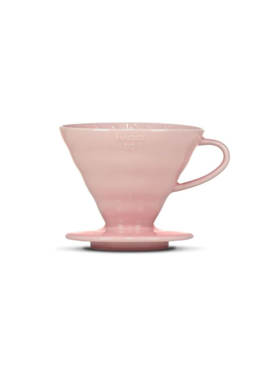 Hario V60 Ceramic Coffee Dripper (Pink) Size 02