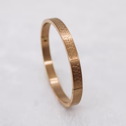 Elegant Rose Gold Bangle