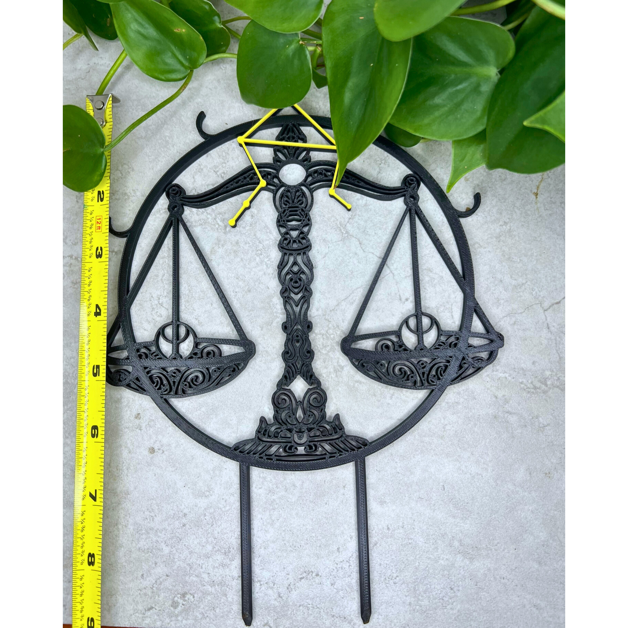 Libra Plant Trellis for Hoya, Astrology Gifts for Her, Horoscope Decor, Gardening Gifts, Indoor Plant Accessories, Birthday Gift for Friend