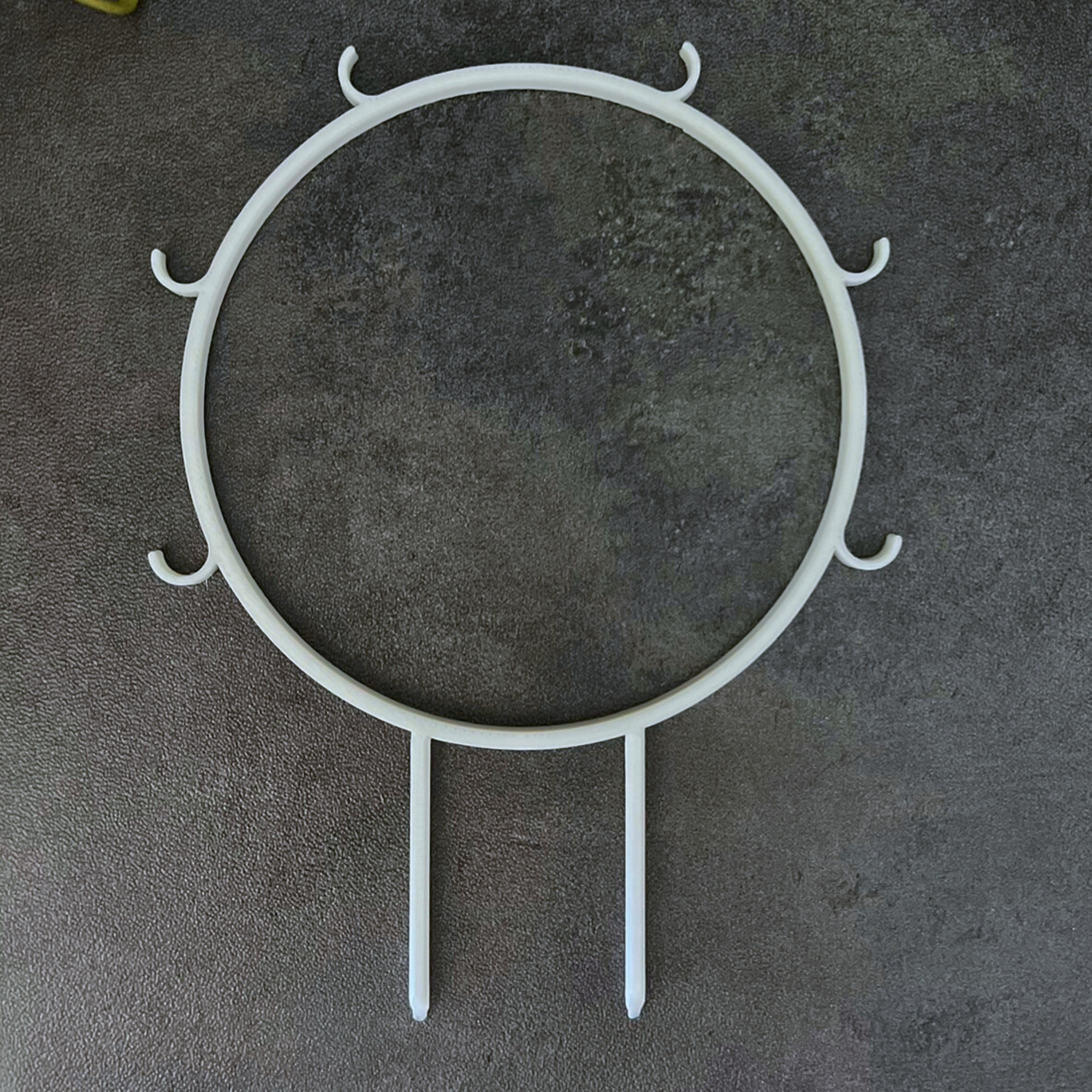 Small Hoop Trellis with Hooks, Eco Friendly Plant Trellis for Climbing Plants, Plant Stake for Pothos, Gift for Her, Hoya Plant Trellis