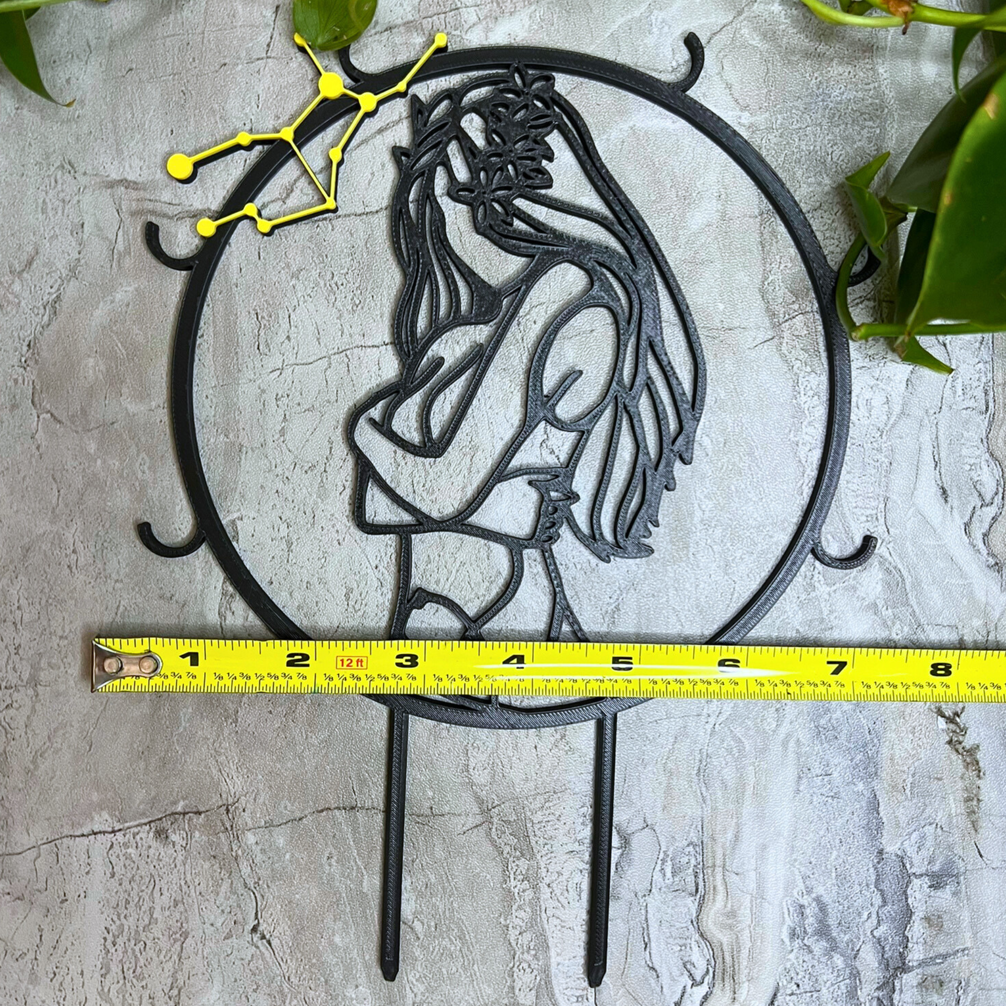 Virgo Zodiac Plant Trellis